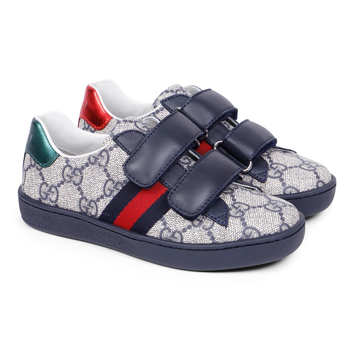 Gucci GG Velcro Sneakers in Blue