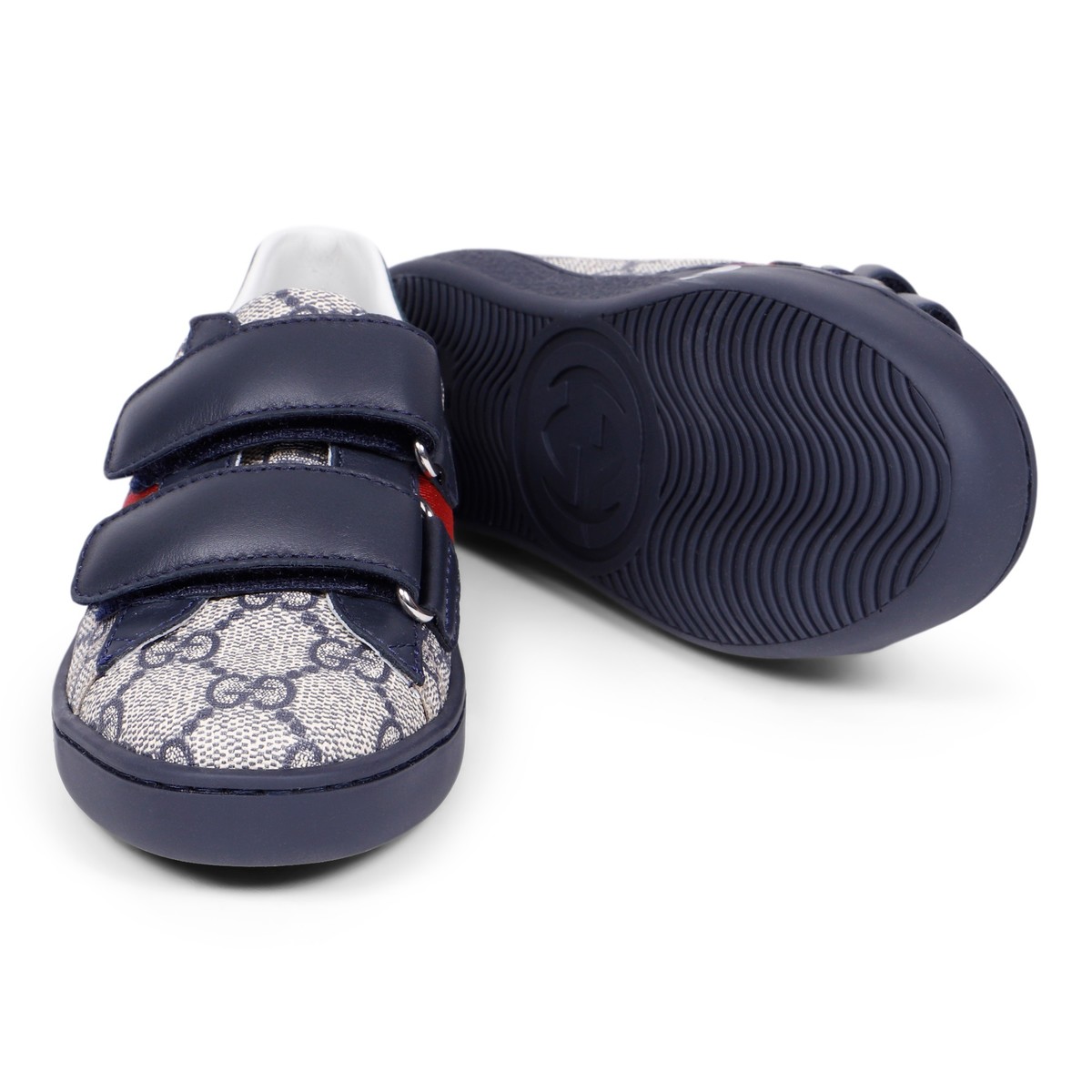 Gucci GG Velcro Sneakers in Blue