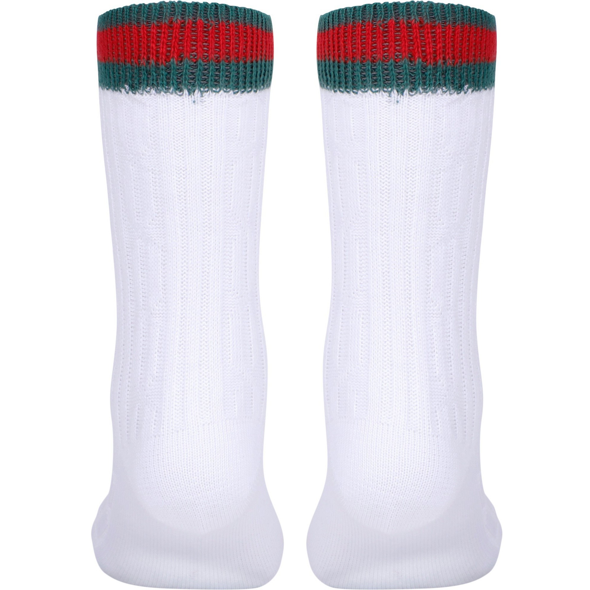 Gucci Classic Socks in Red & Green Stripes
