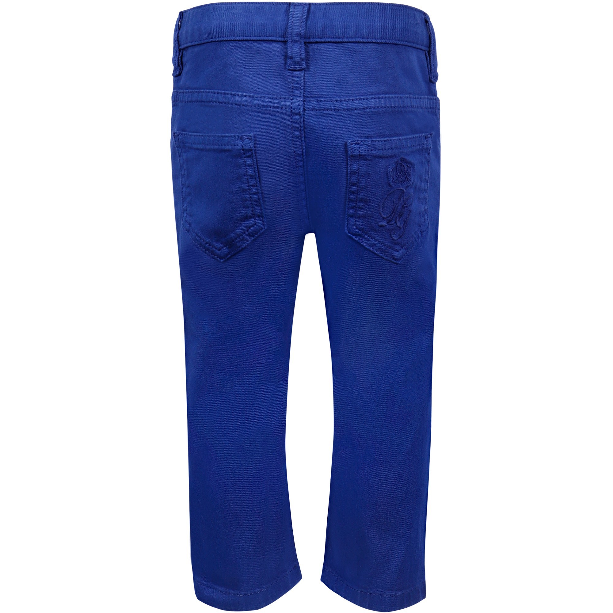 Dolce & Gabbana Baby Trousers in Blue