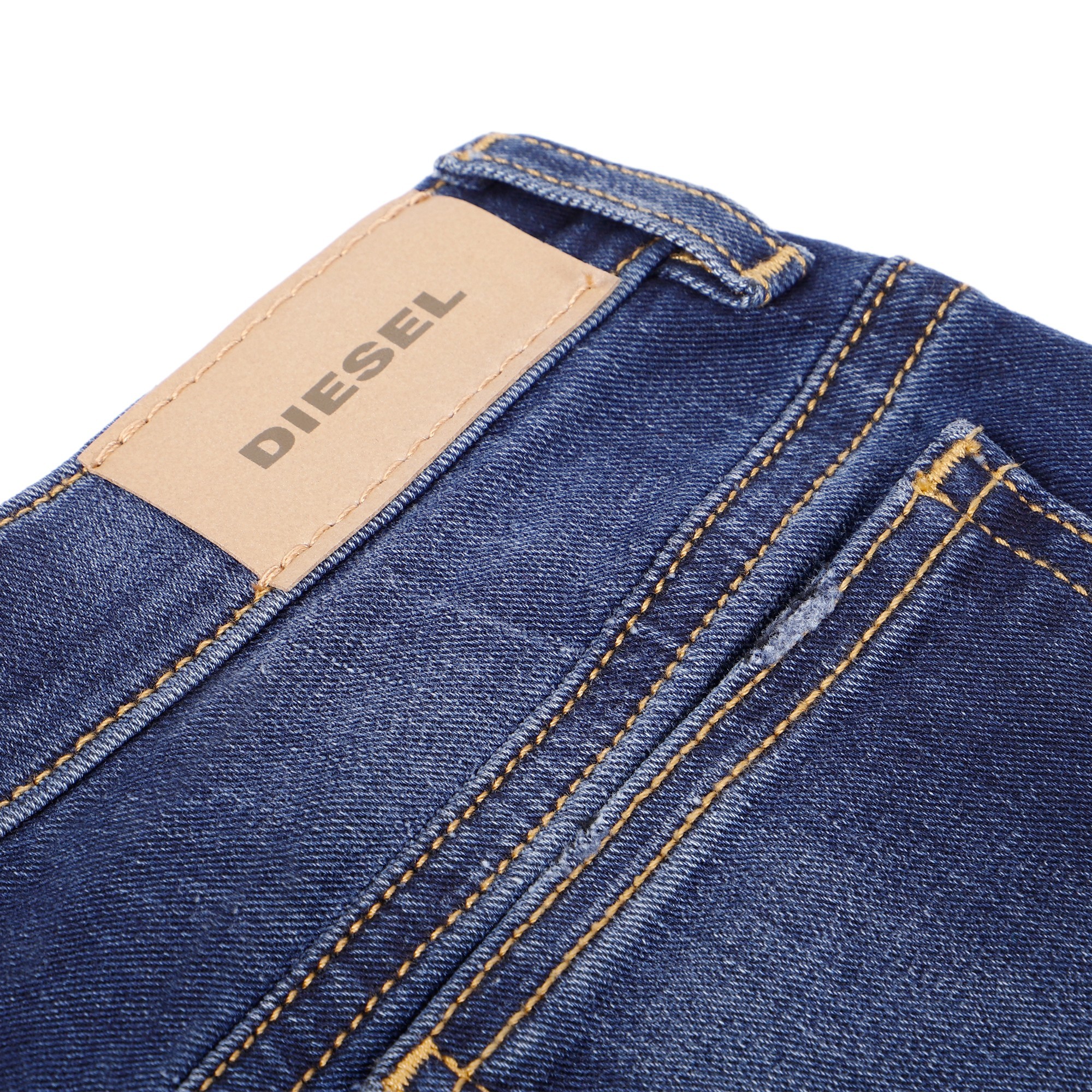 Diesel Stitched Jeans in Blue