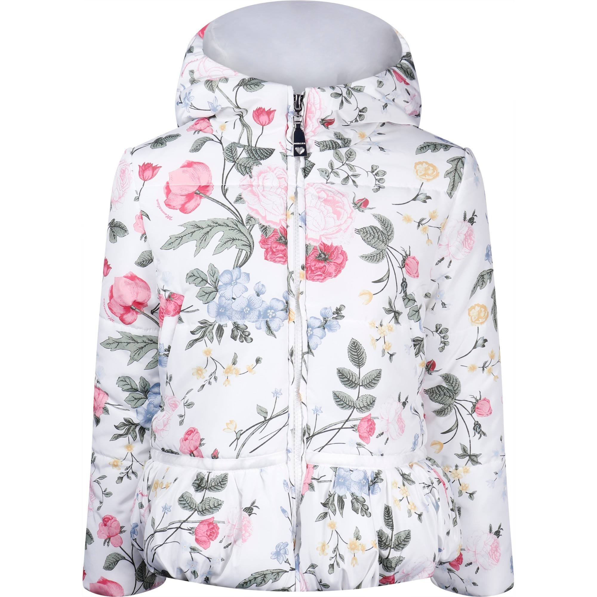 girls floral hoodie