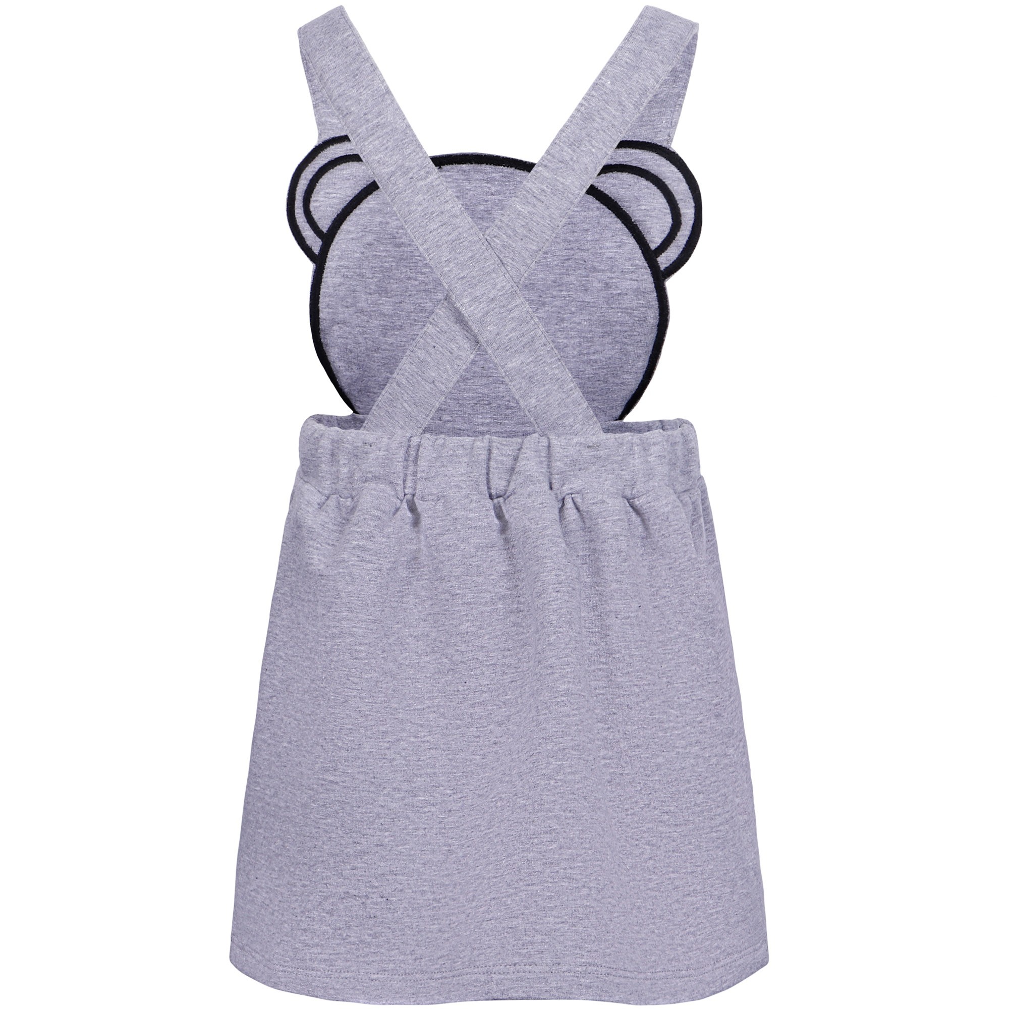 Moschino Baby Teddy Dungaree Dress —