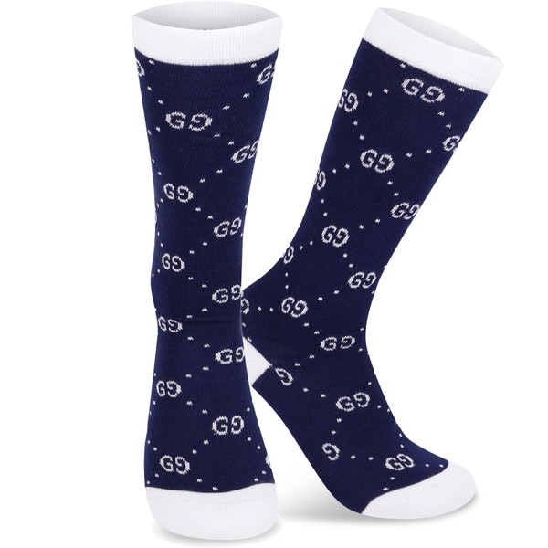 navy blue gucci socks