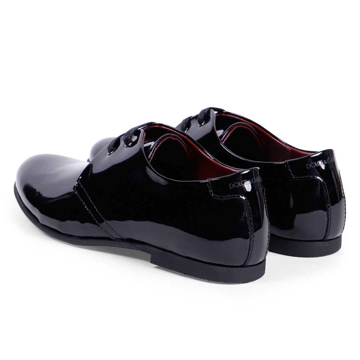 Dolce & Gabbana Boys Patent Leather Dress Shoes