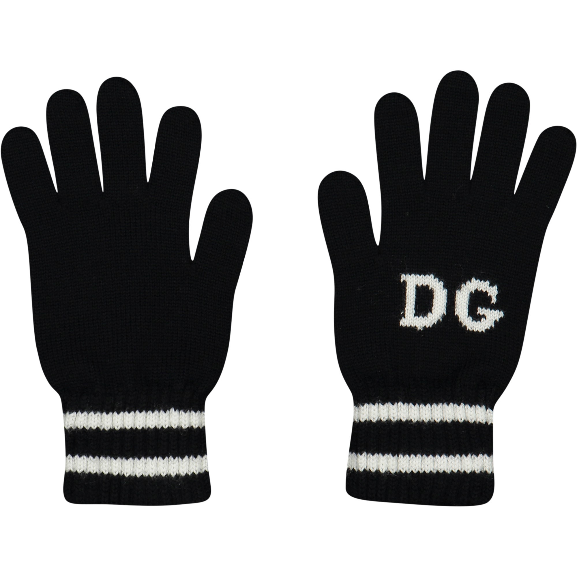 Dolce & Gabbana Boys Knitted "DG" Gloves