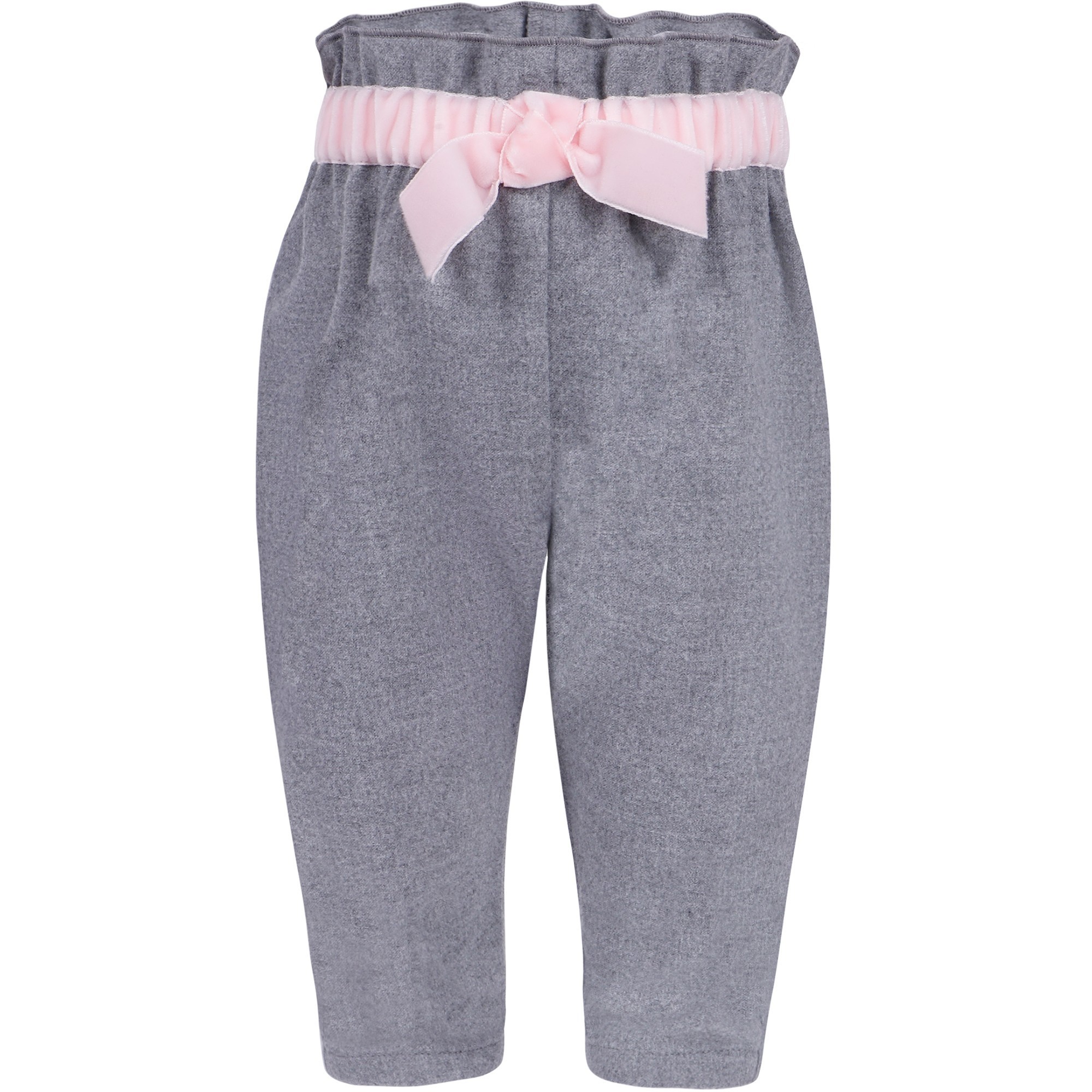 Il Gufo Baby Ribbon Bow Leggings
