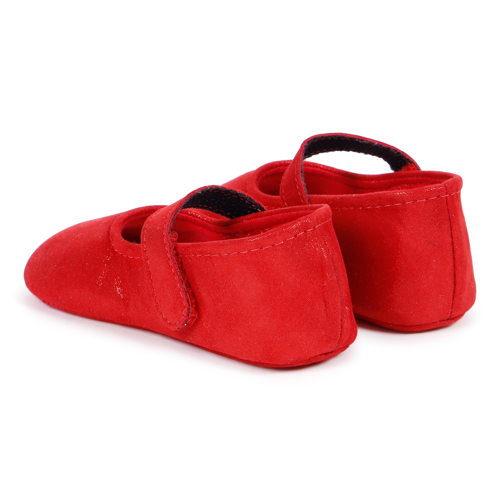 red leather mary janes