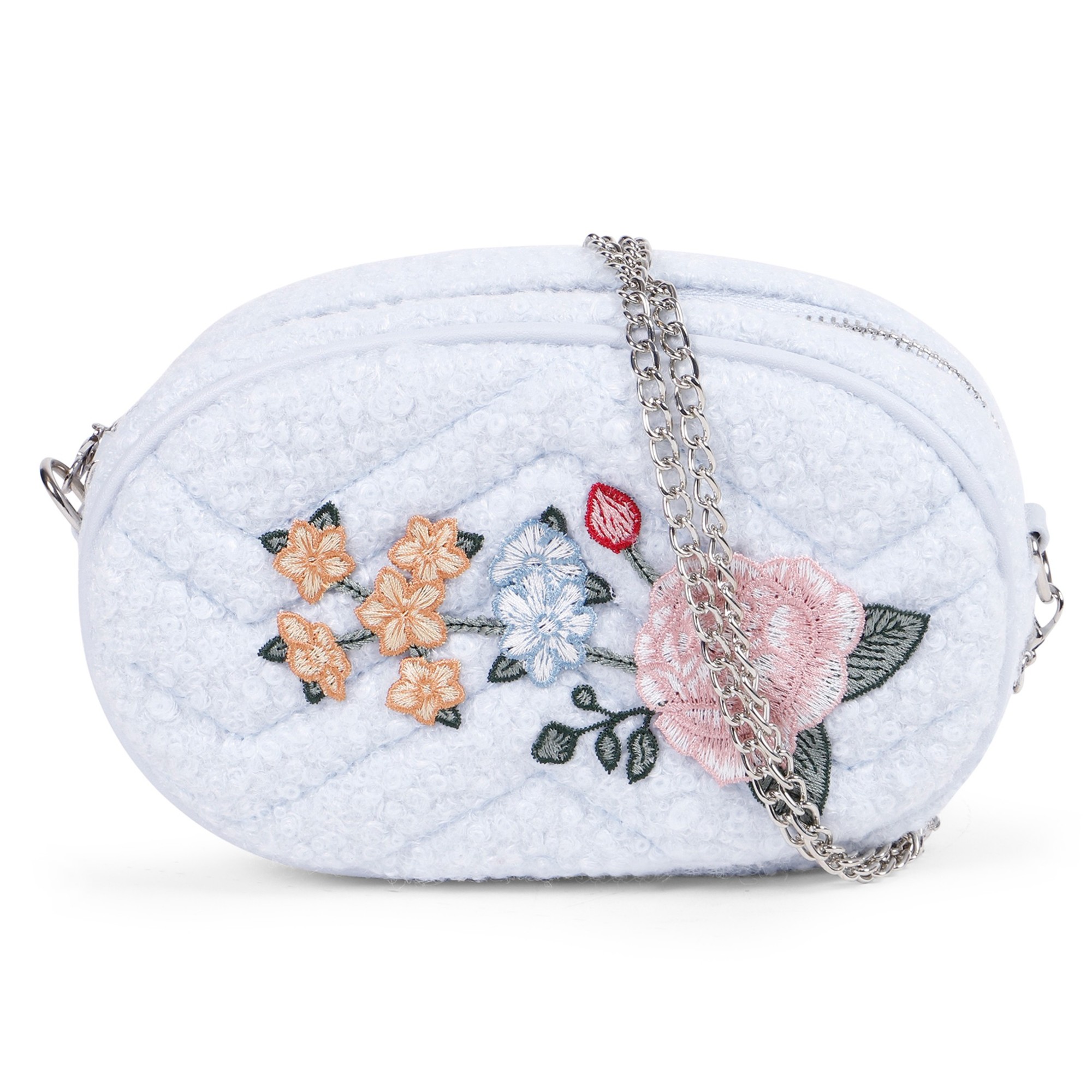 Monnalisa Girls Quilted Flower Bag