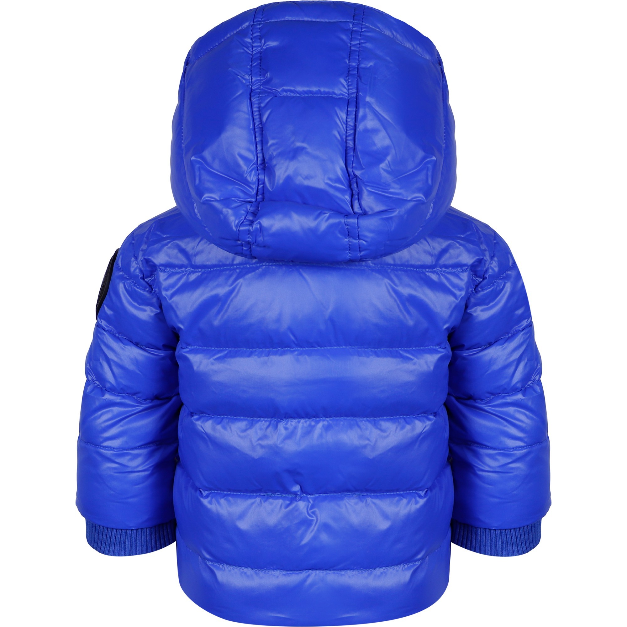 Diesel Baby Padded Jacket in Blue - BAMBINIFASHION.COM