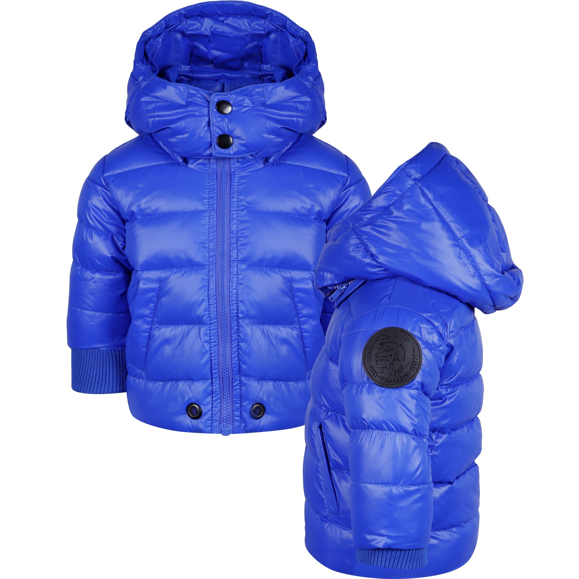 Diesel Baby Padded Jacket in Blue