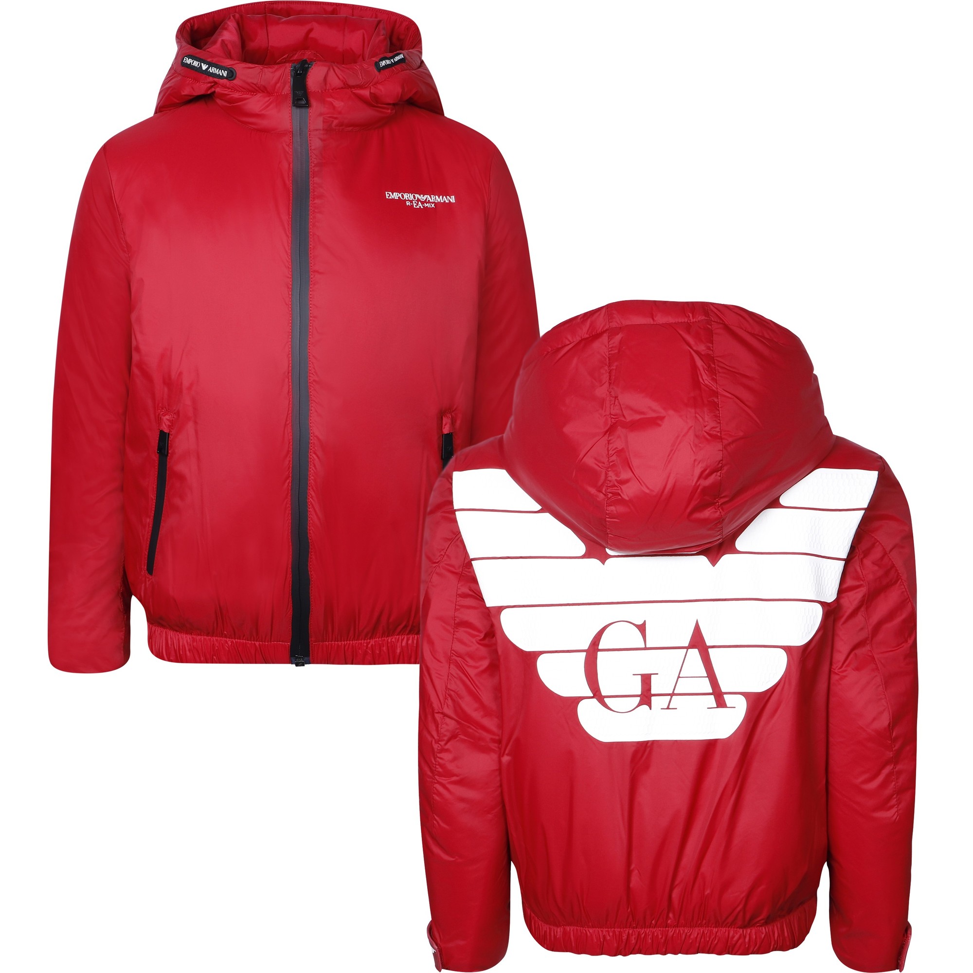 Boys armani jacket clearance