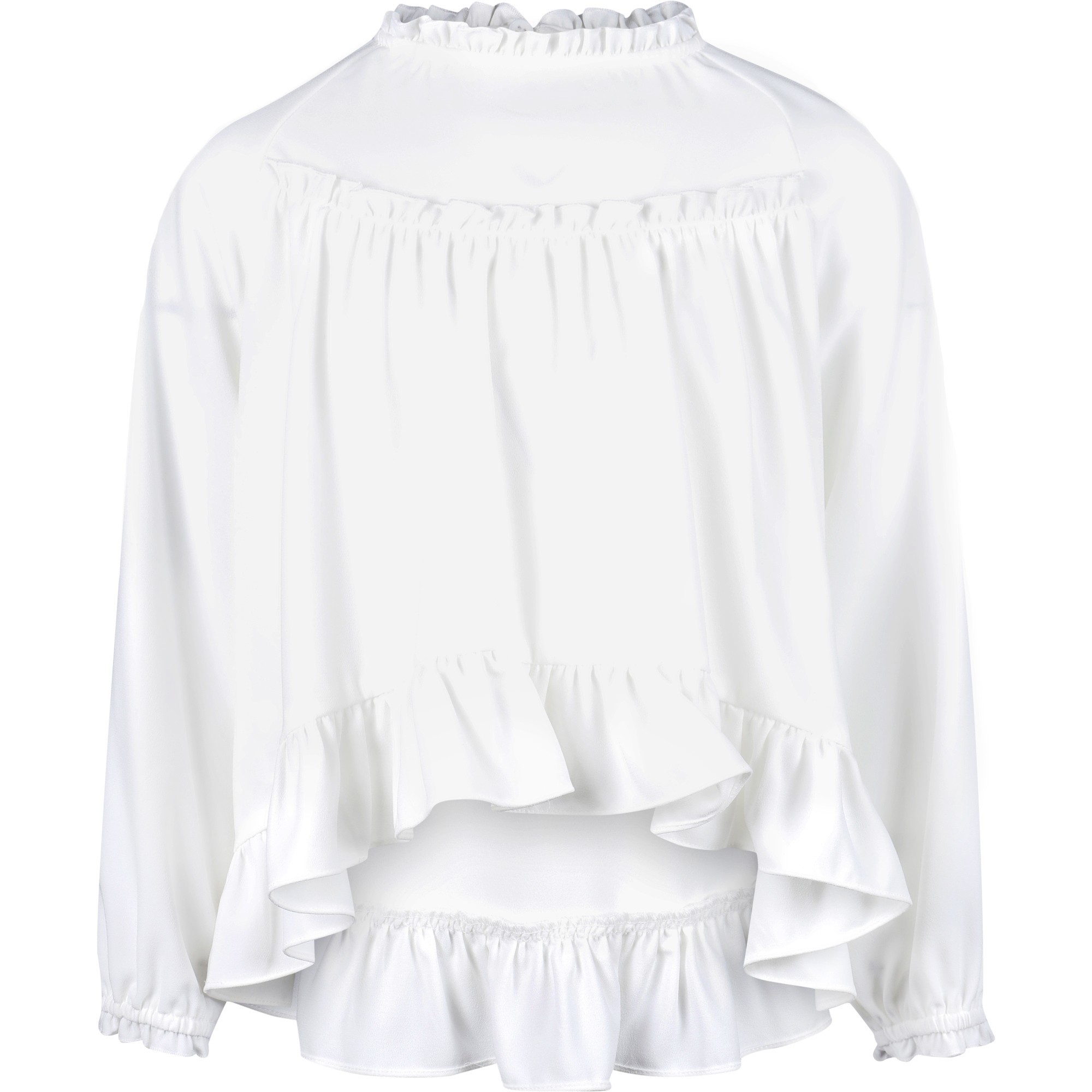 girls ruffle blouse