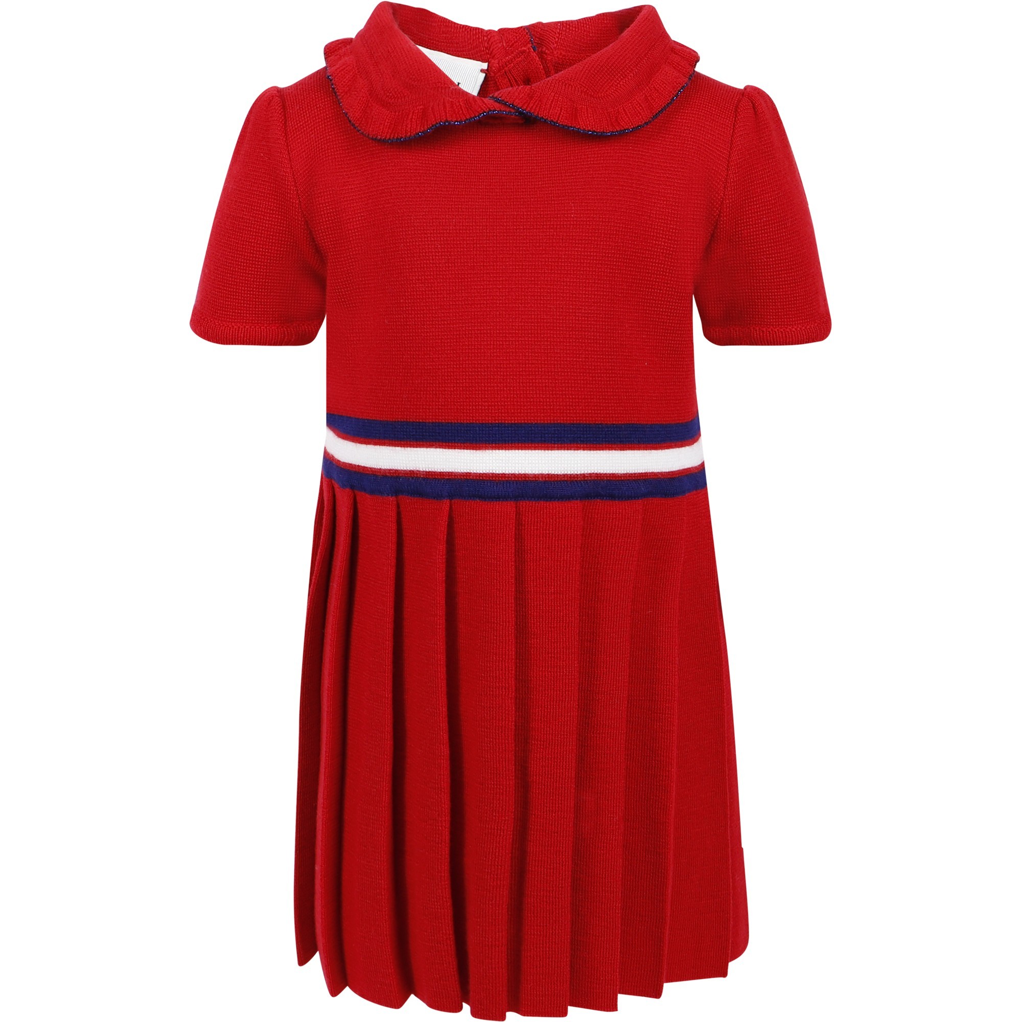 red gucci dress