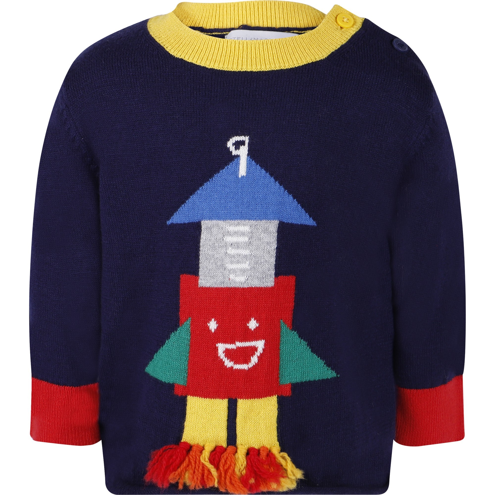 rocket ship sweater