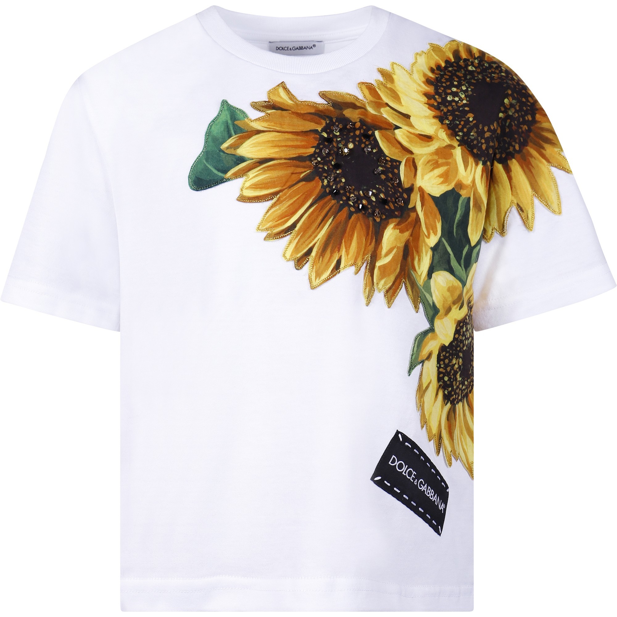 Girls sunflower shirt clearance