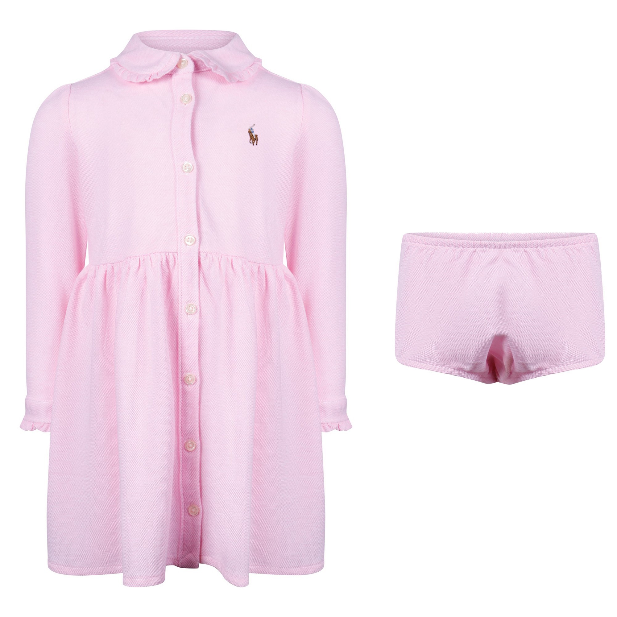 baby pink ralph lauren shirt