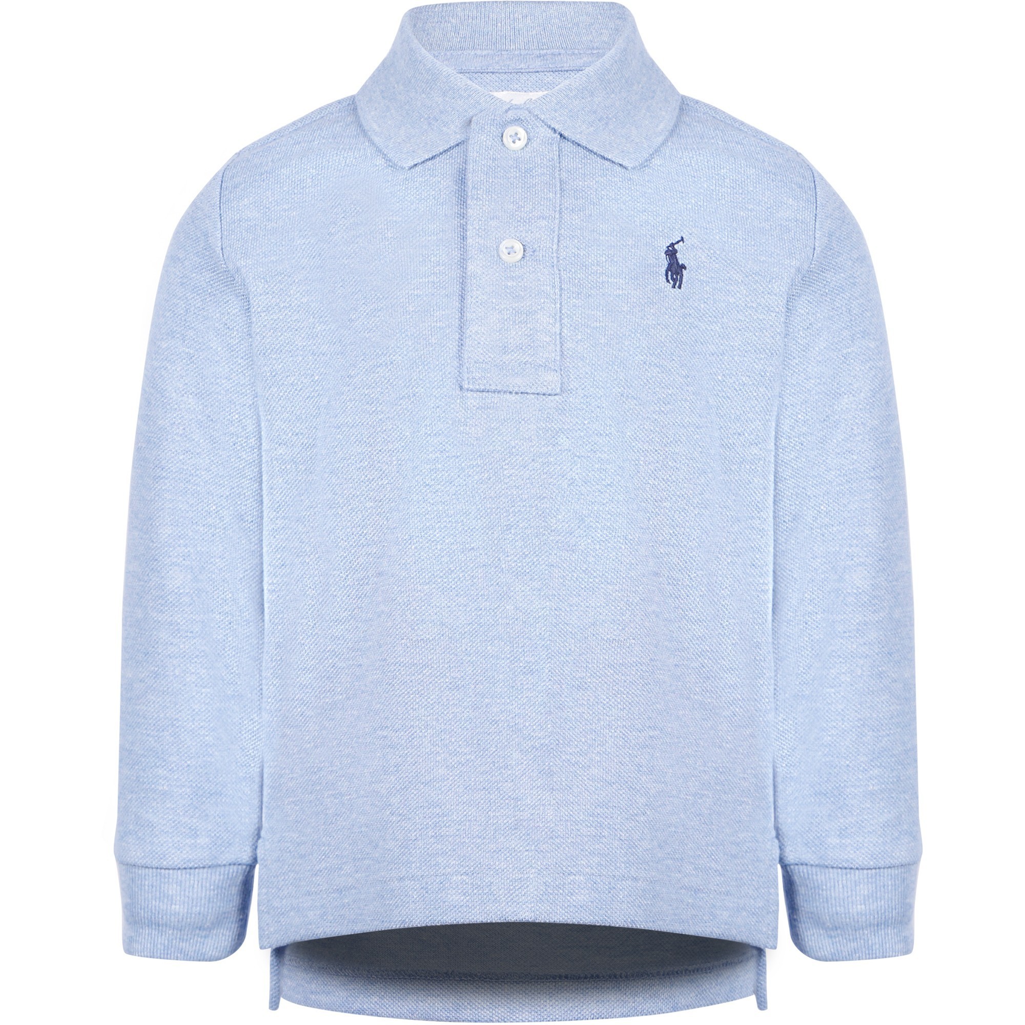 Ralph Lauren Boys Long Sleeve Polo Shirt in Light Blue â BAMBINIFASHION.COM