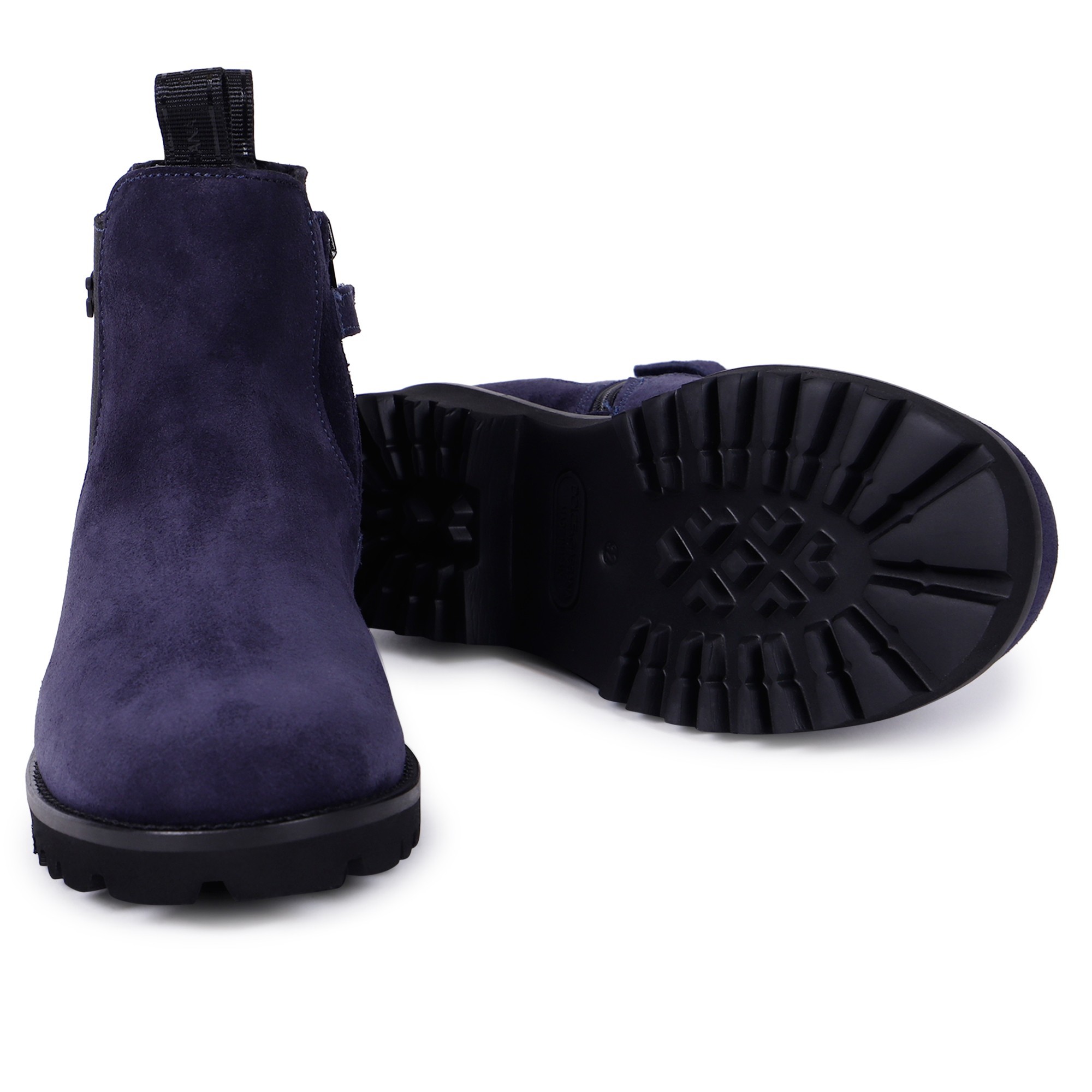 boys navy boots