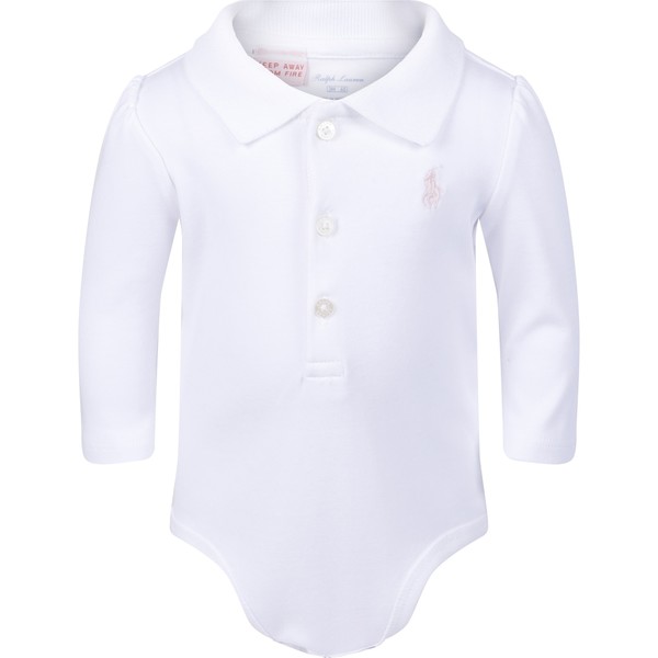 baby polo bodysuit