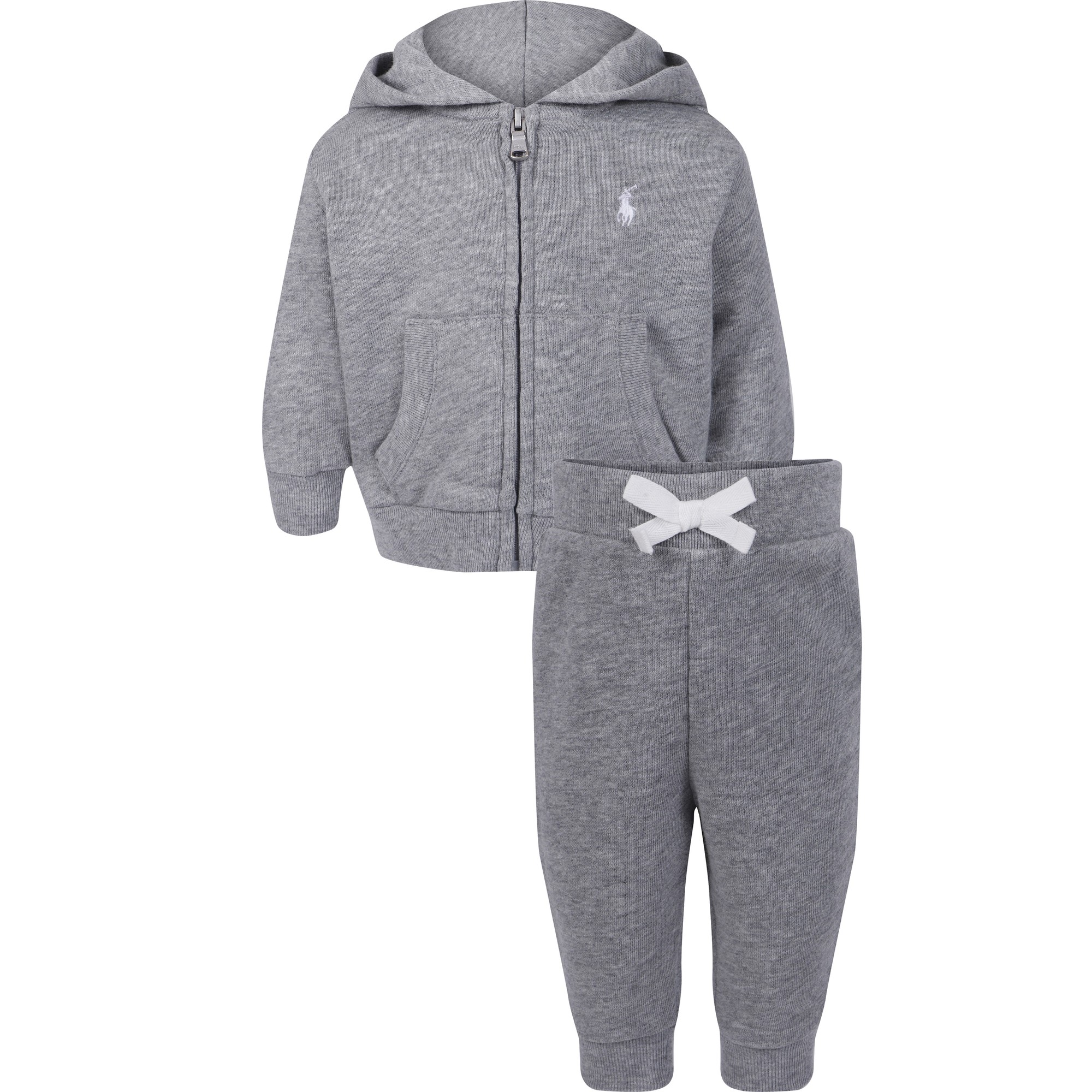 Ralph Lauren Baby Tracksuit in Grey - BAMBINIFASHION.COM