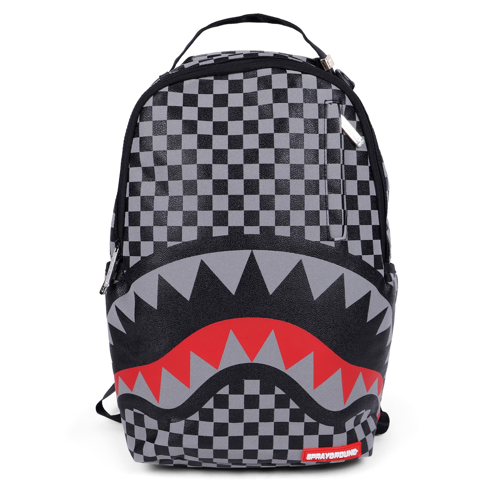 sprayground checkered backpack