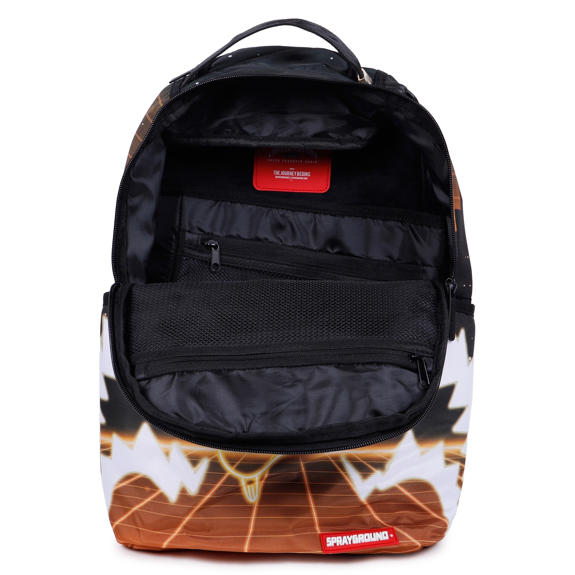 Sprayground Neon Pikachu Shark Backpack —