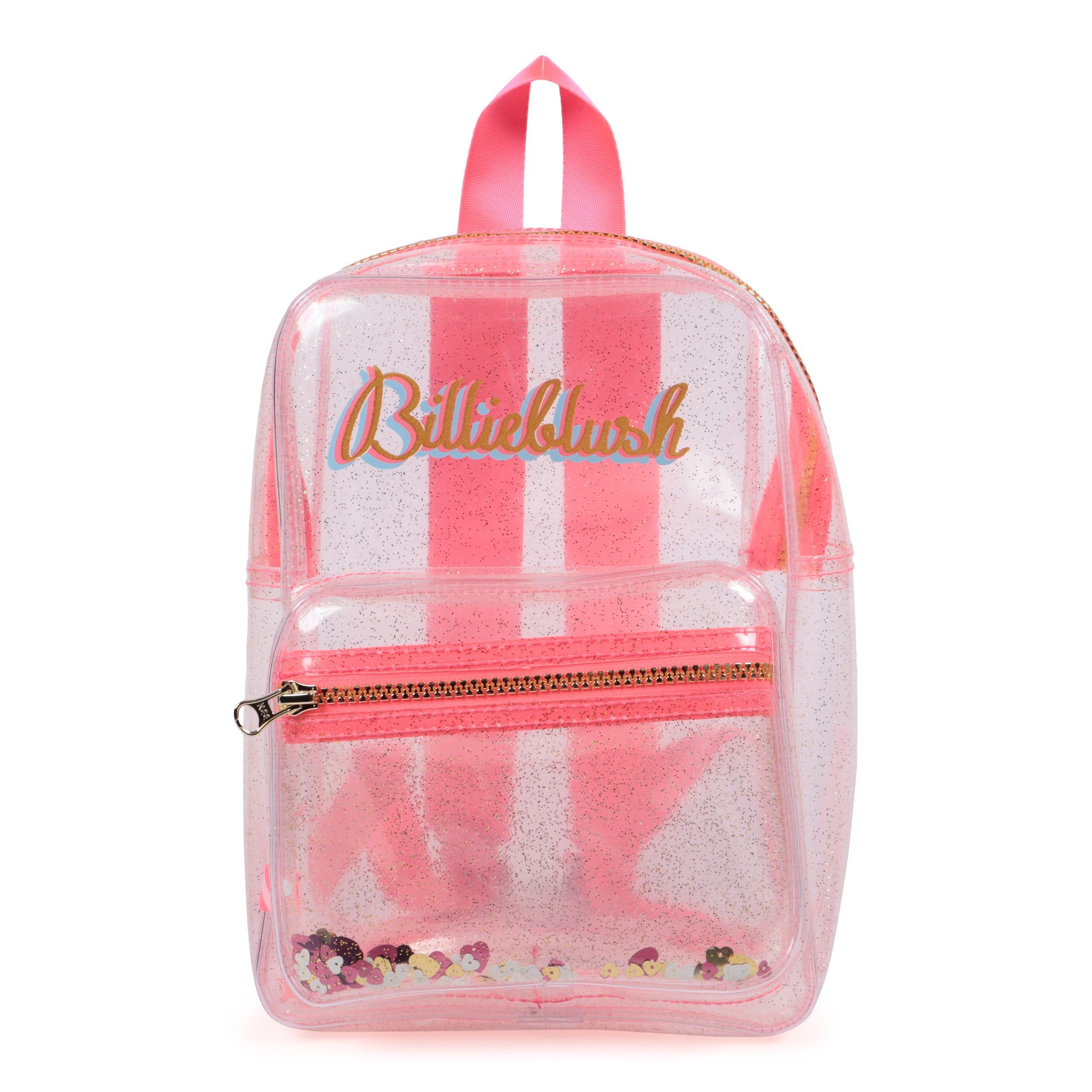 glitter pink backpack