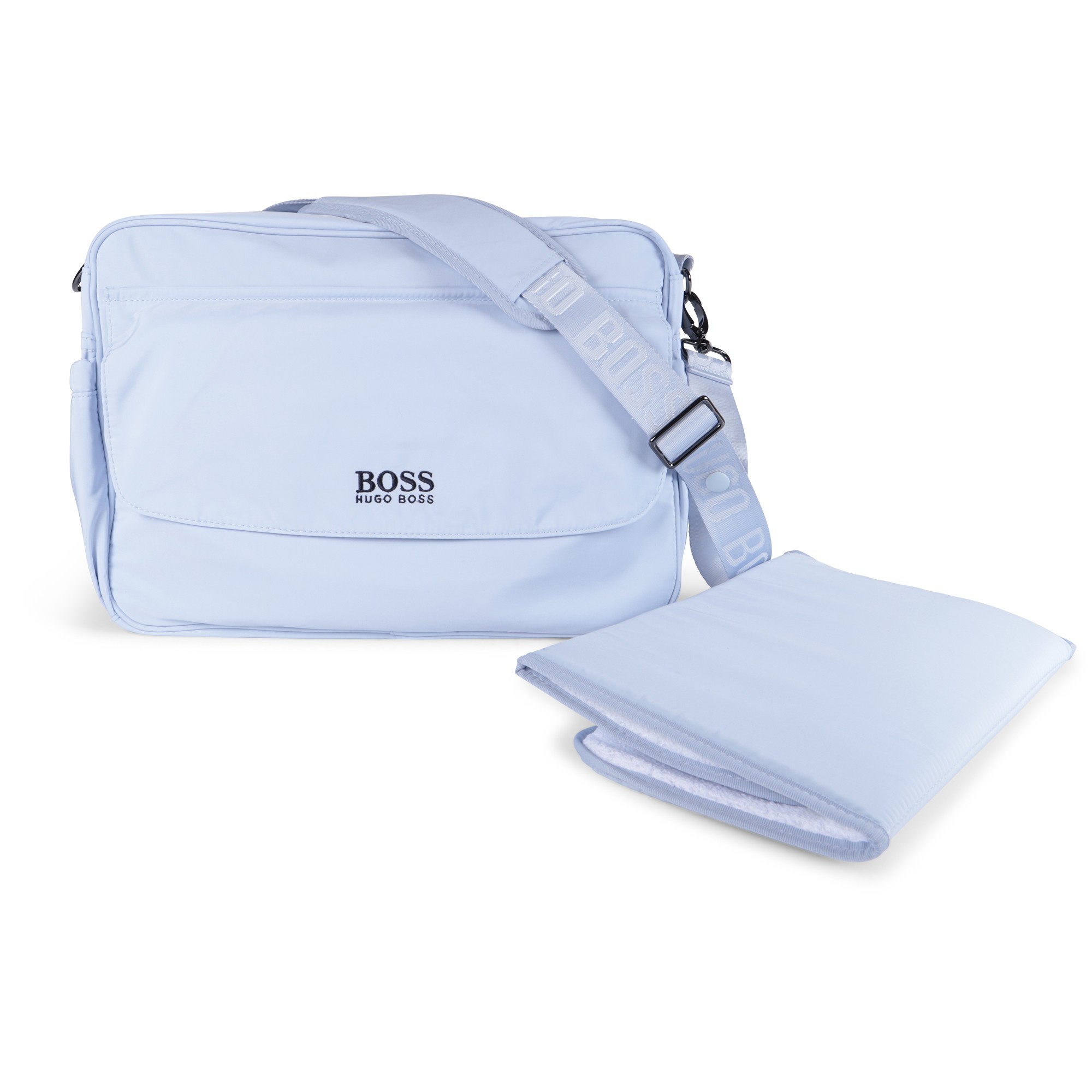 Boss Baby Bag Changing Pad In Light Blue Bambinifashion Com