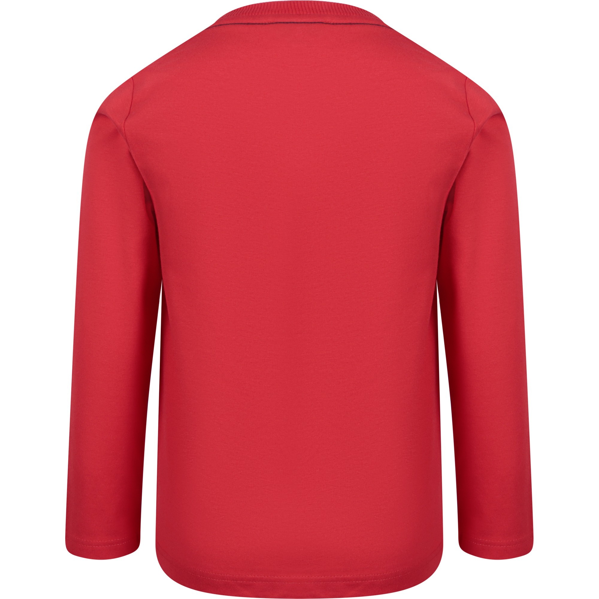 boys red long sleeve top