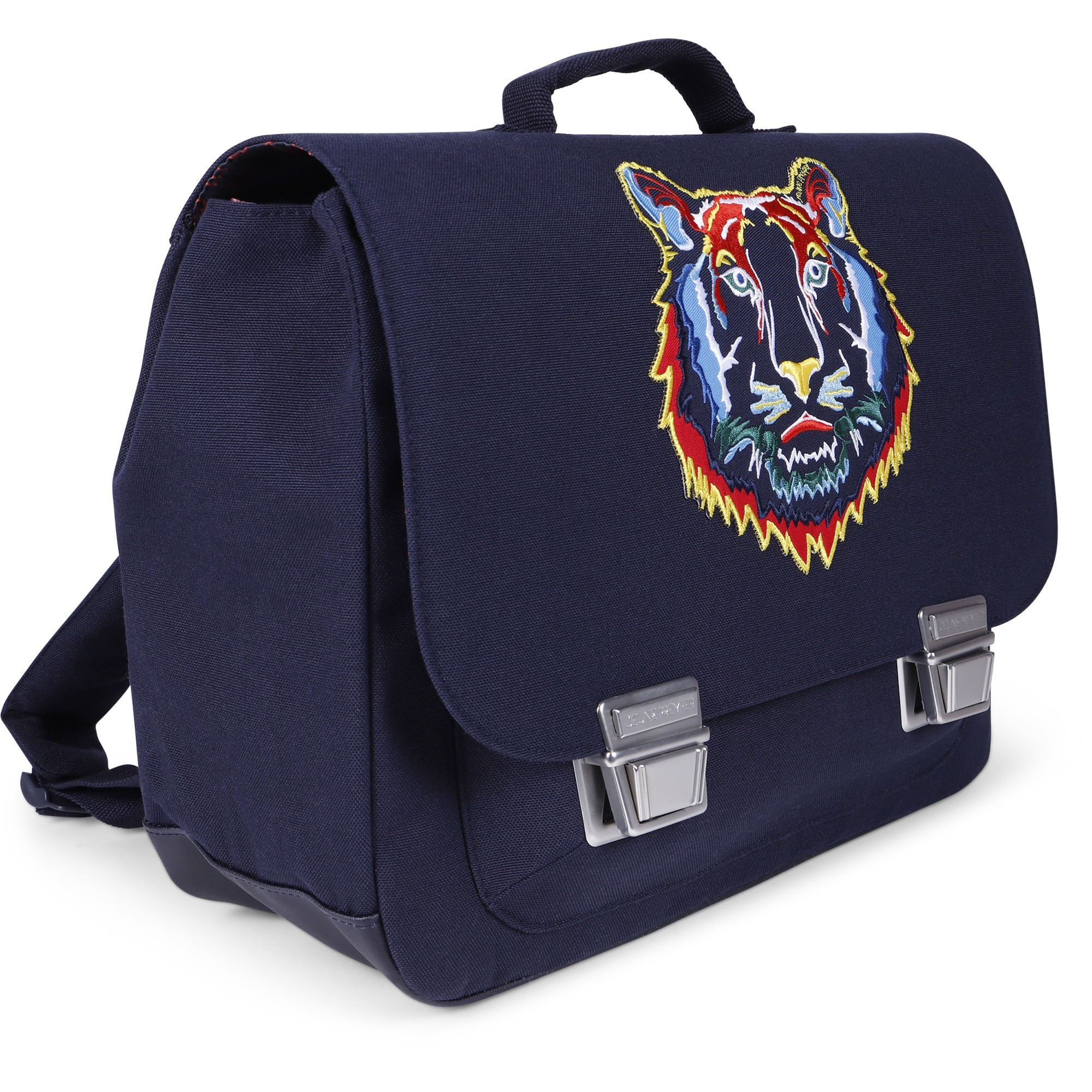 Jeune Premier Tiger Satchel Backpack —