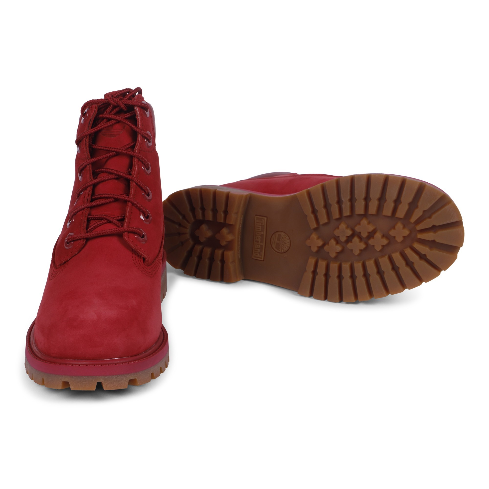 Timberland Boys Classic Boots in Red
