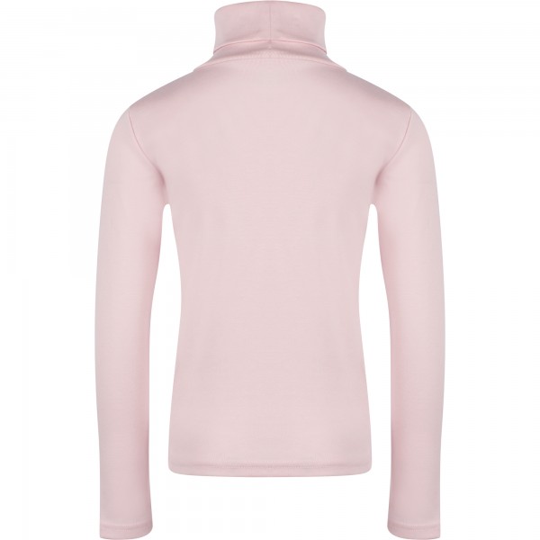 pink roll neck top
