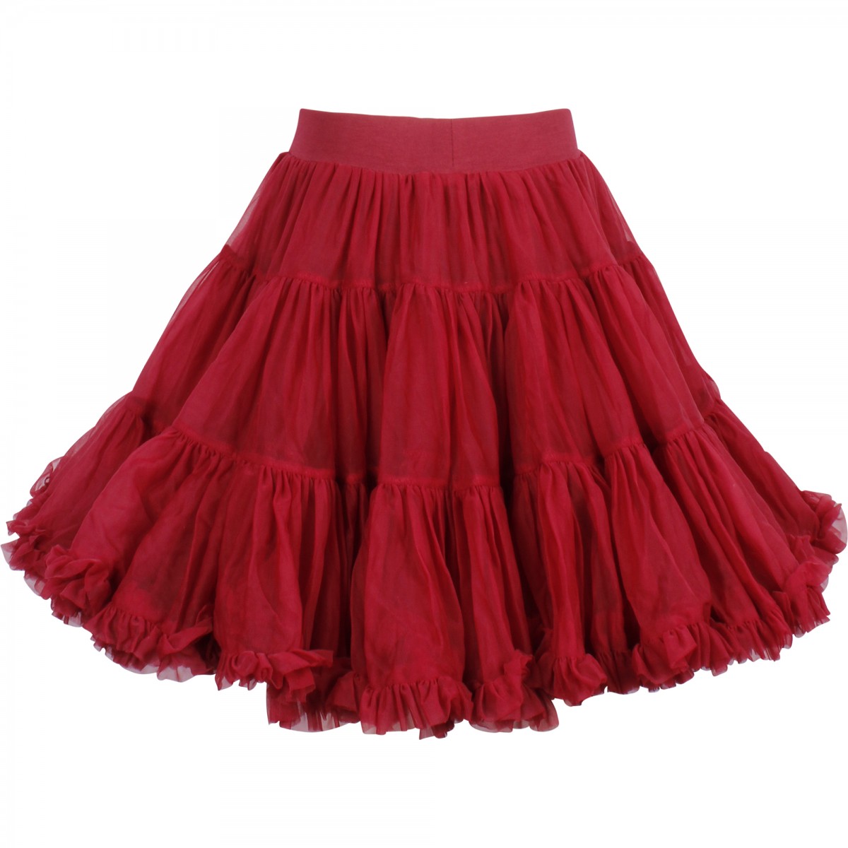 Angel's Face Girls Tutu Skirt in Red