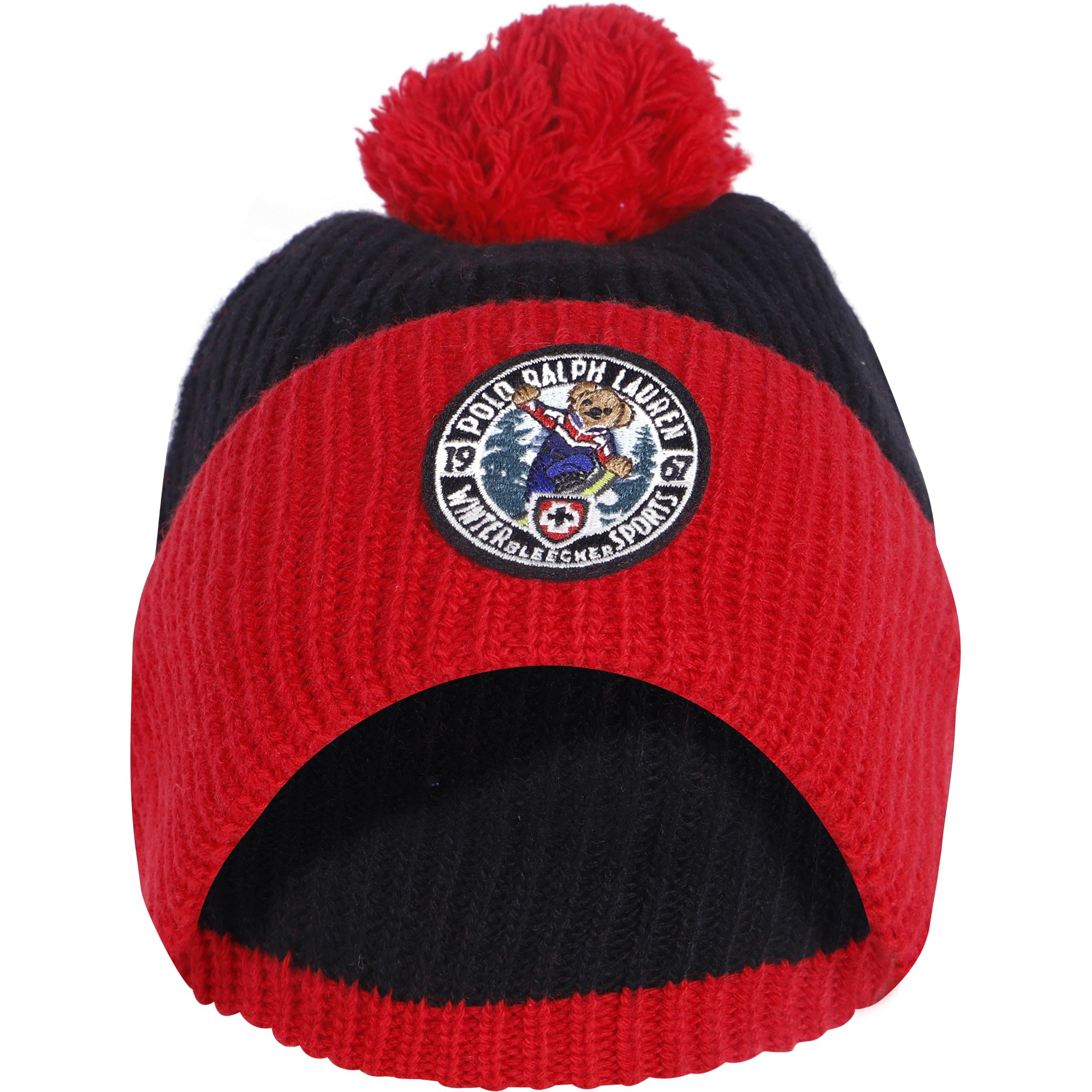 polo bear pom pom hat