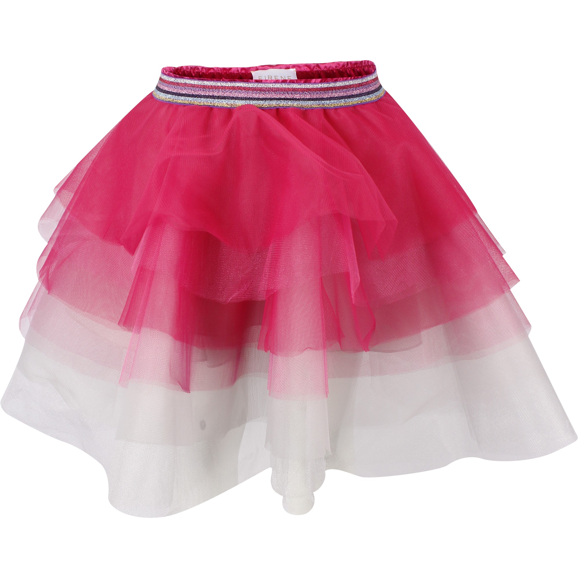 Eirene Girls Tulle Tier Skirt in Pink