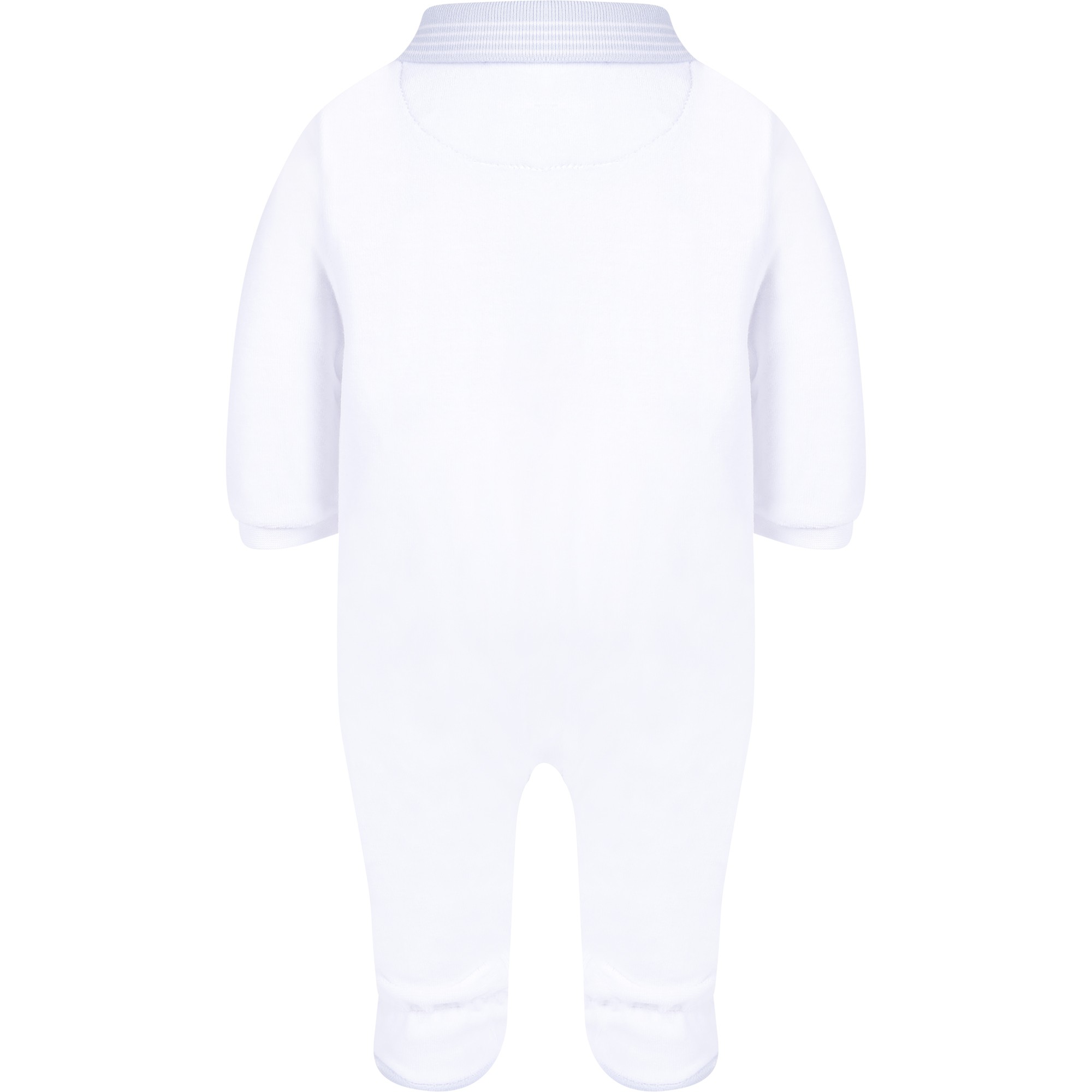 Boss Baby Polo Shirt Onesie in White