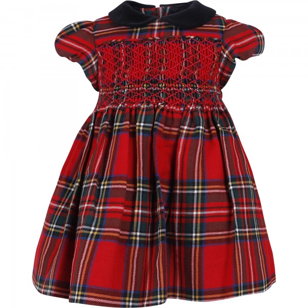 infant tartan dress