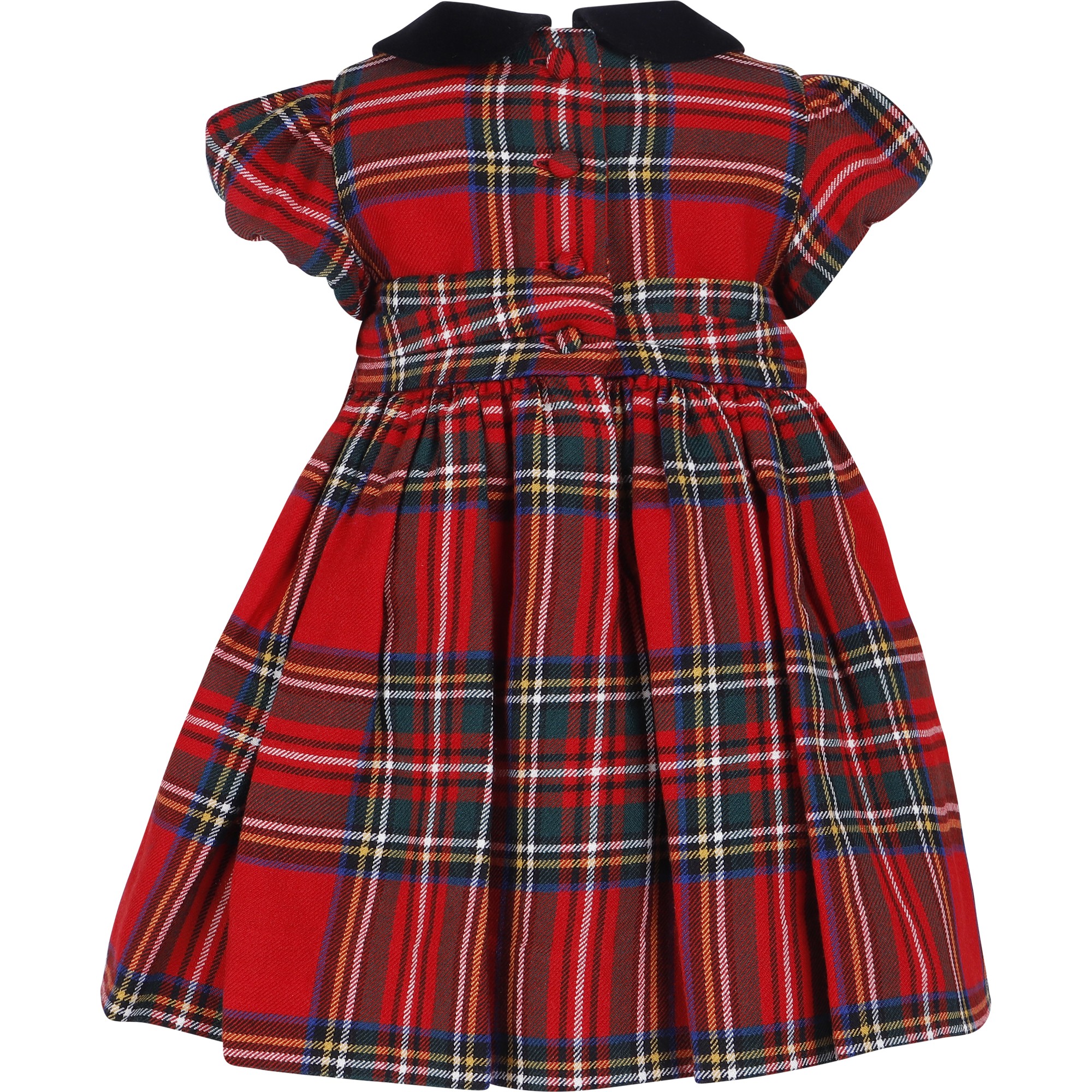 Polo Ralph Lauren Baby Tartan Dress in Red —