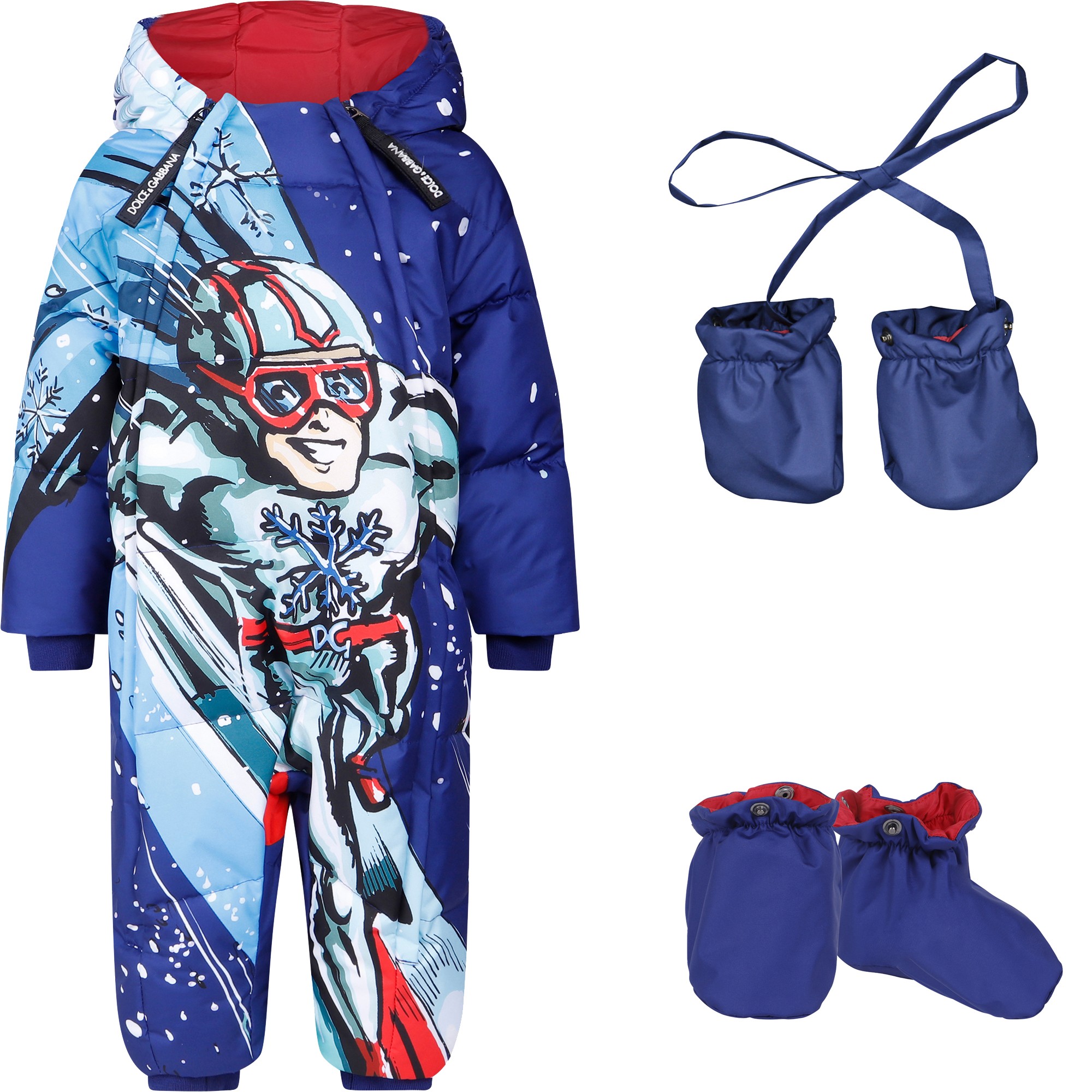 snowsuit with mittens