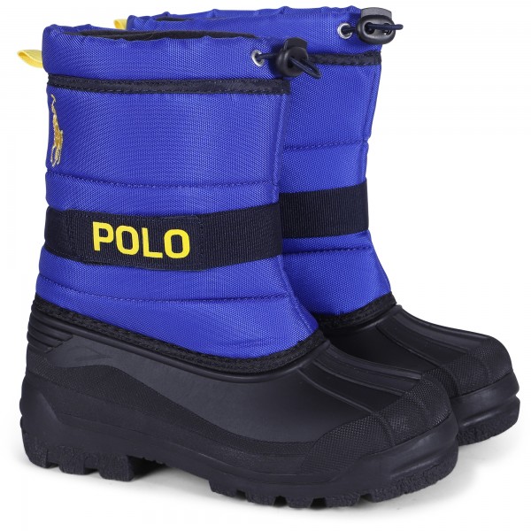 polo boots navy blue
