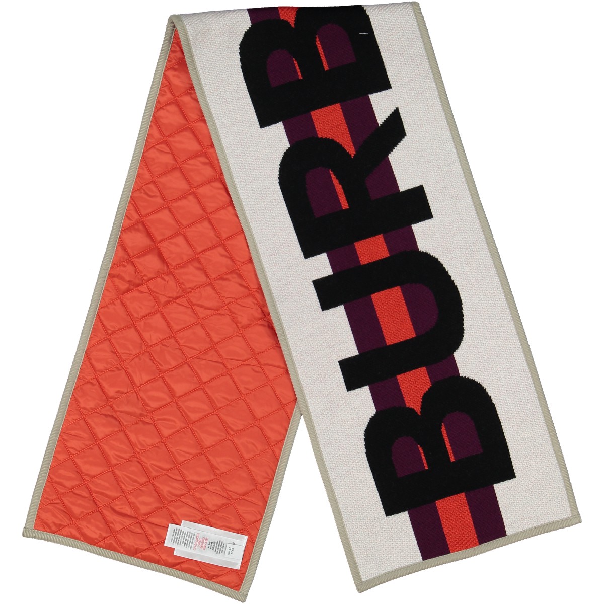 Burberry Black Logo Scarf