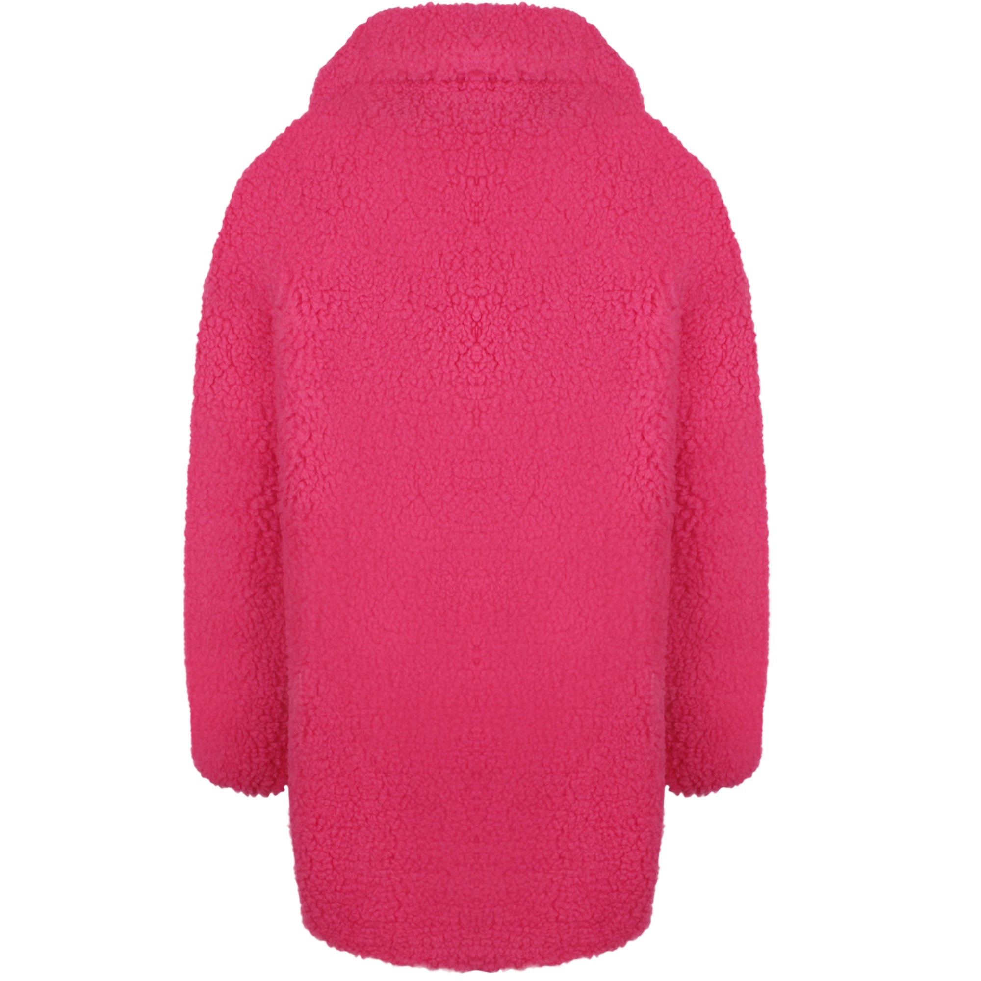 Pinko Up Girls Pink Teddy Coat
