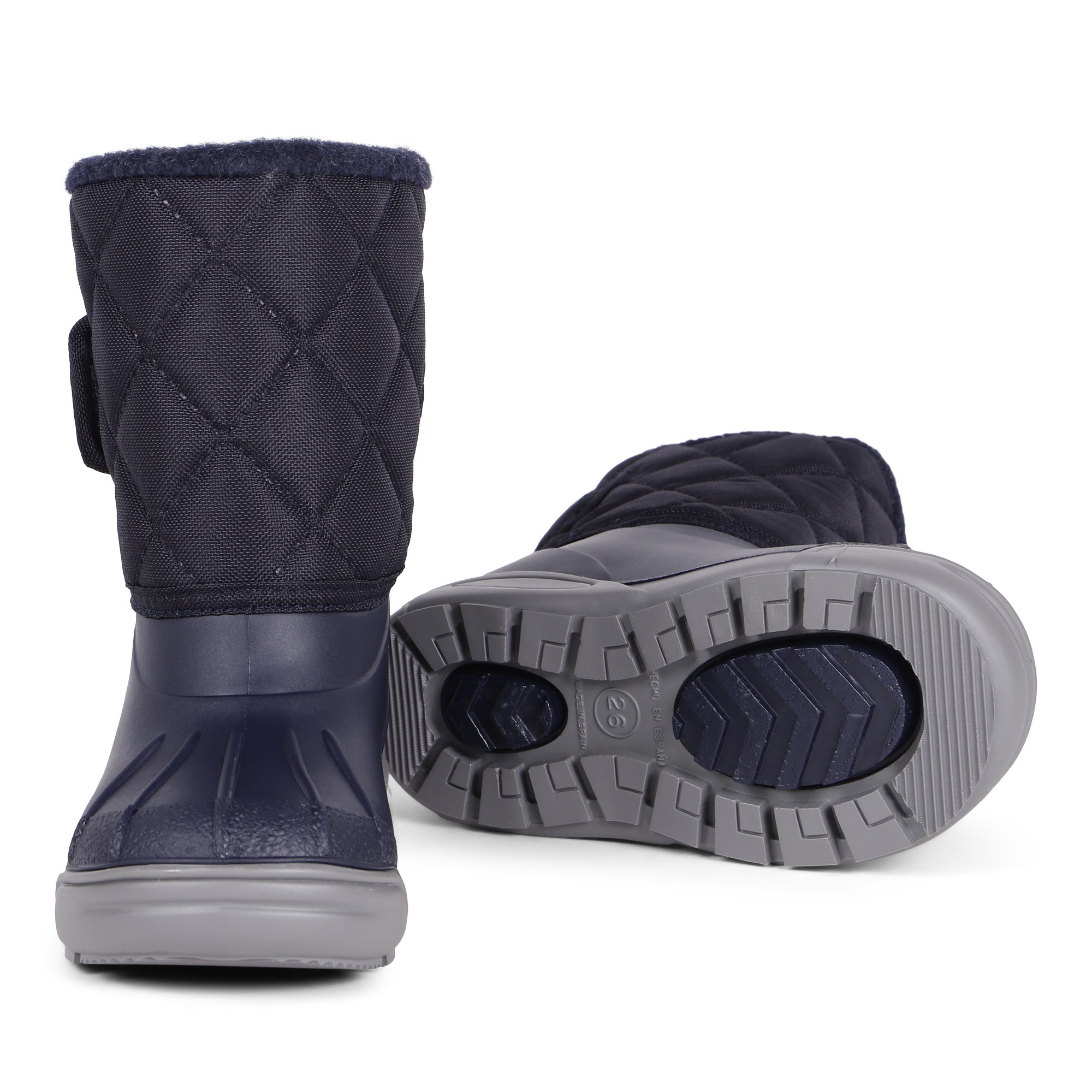 Igor Quilted Velcro Snow Boots