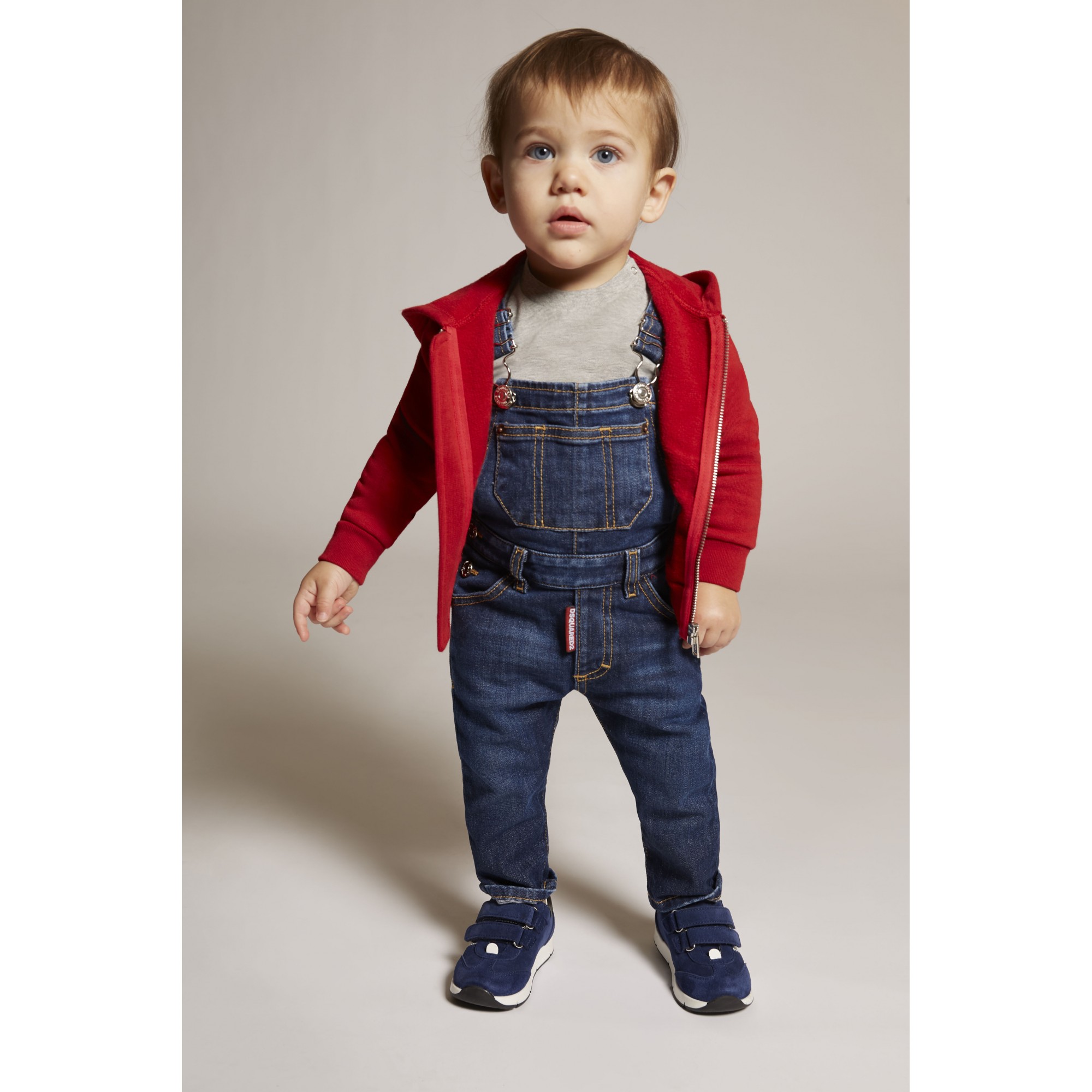 Dsquared2 Baby Dungarees in Blue —