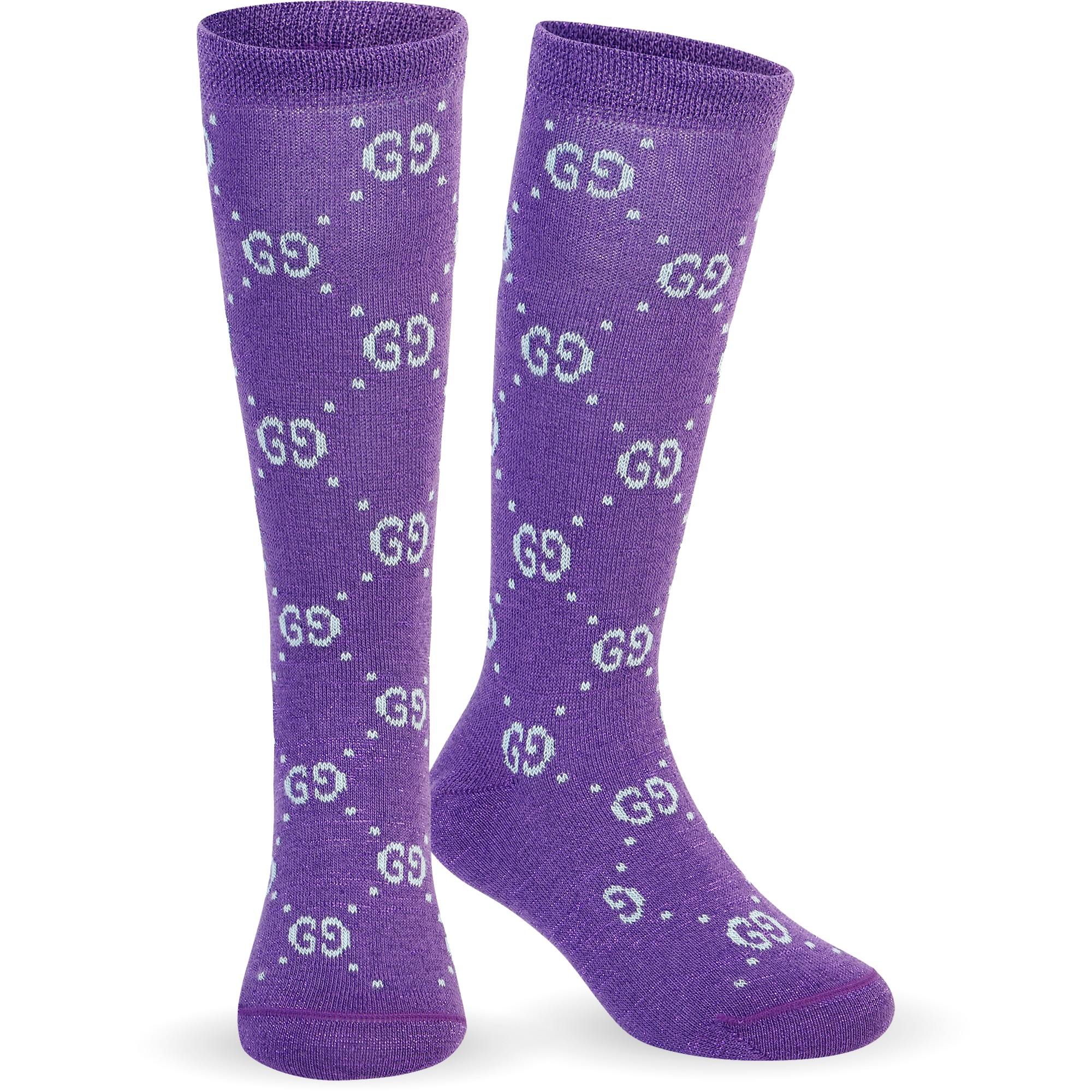 purple gucci socks