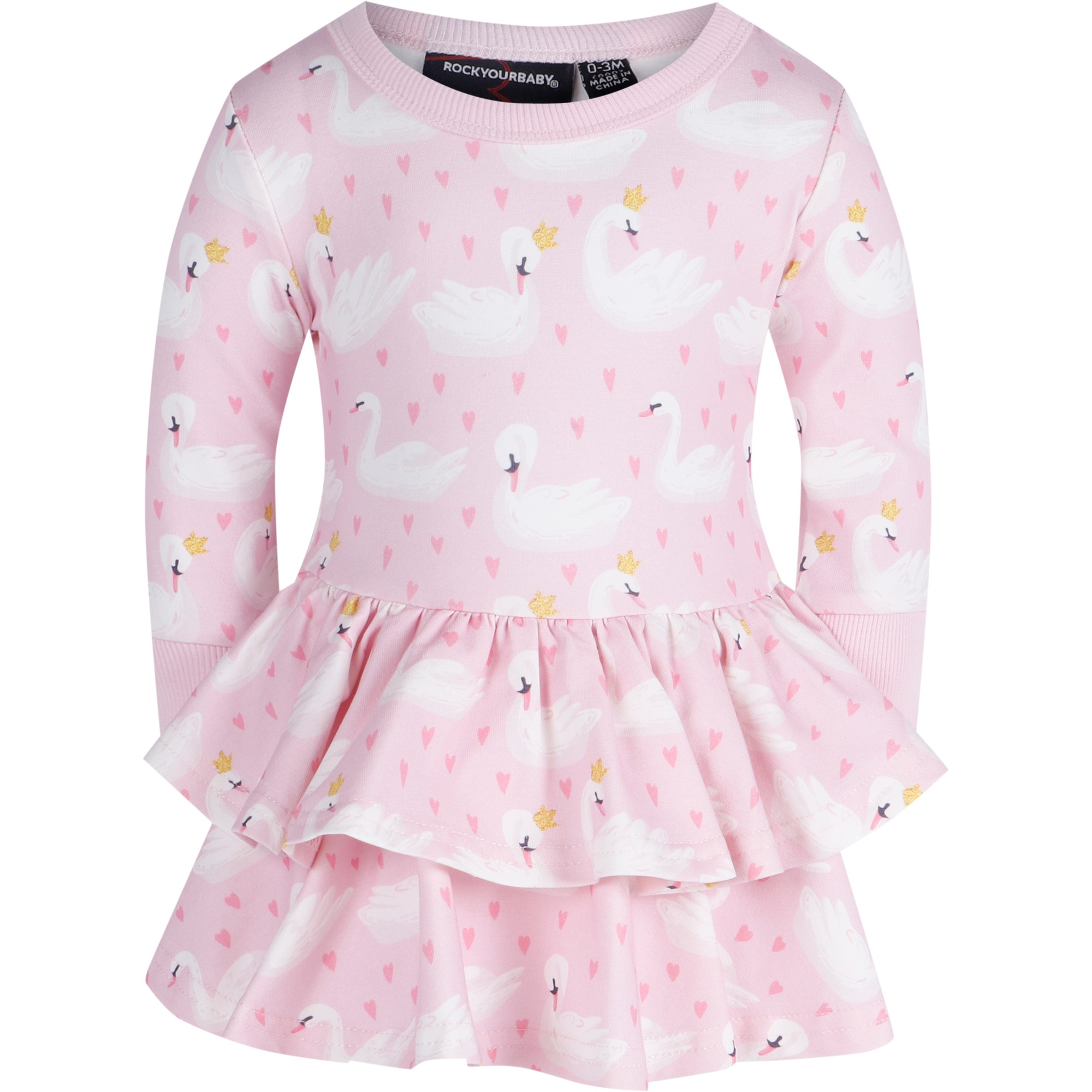 baby swan dress