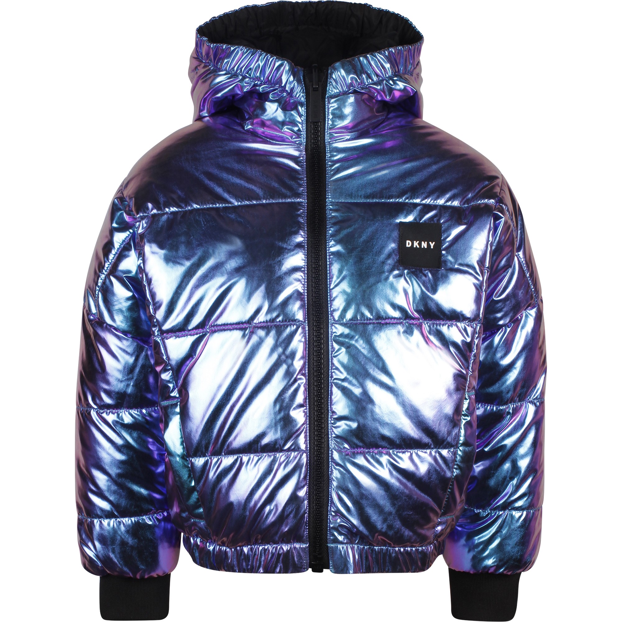 dkny metallic jacket