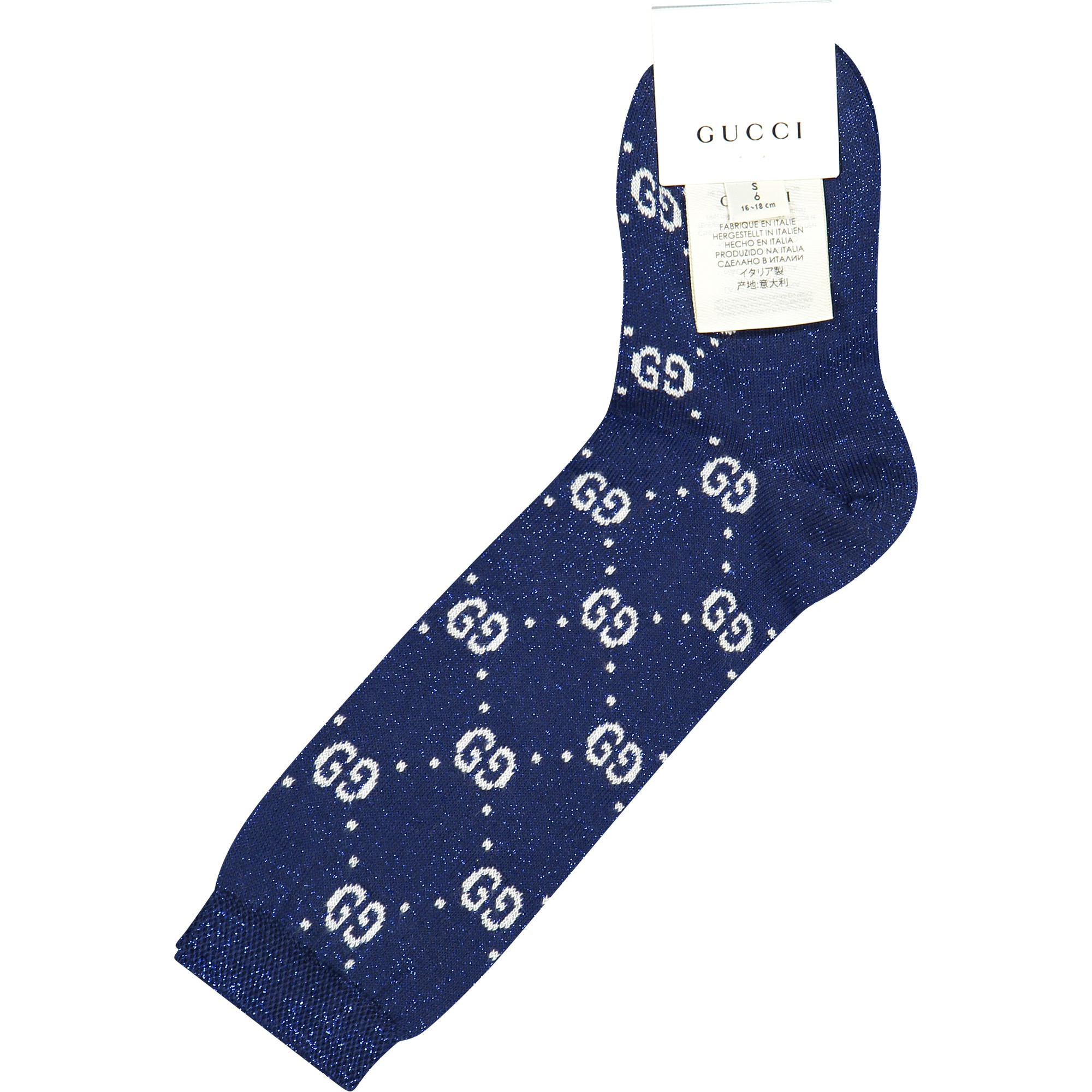 navy blue gucci socks