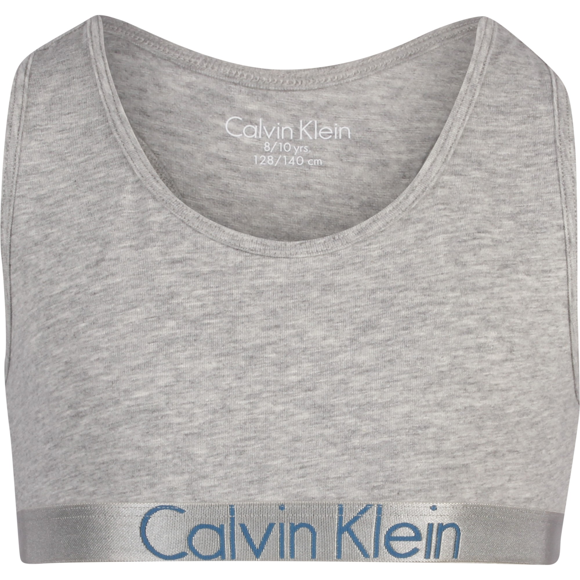 calvin klein gray sports bra